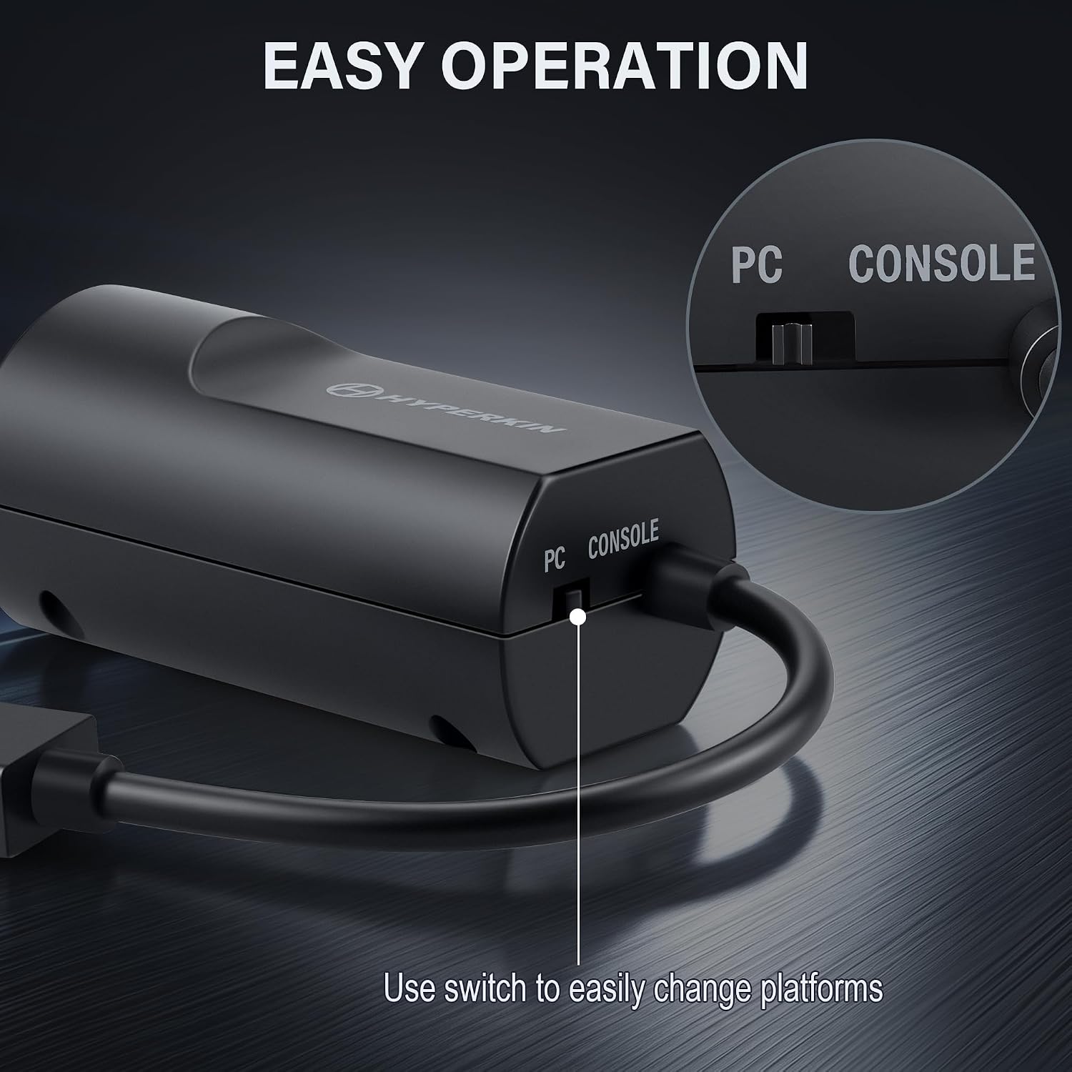 Detalle 1 de Hyperkin Controller Adapter for N64 Controller USB