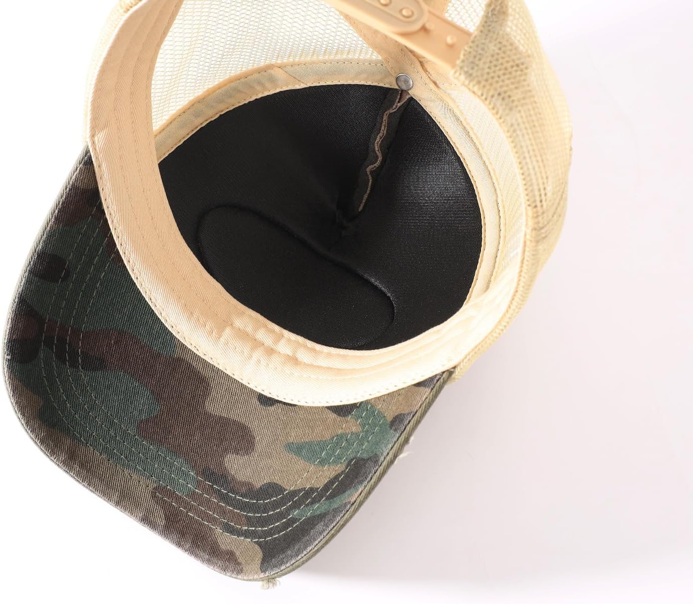 Thumbnail 5 de Decentron Mens Vintage Mesh Trucker Hat – Adjustable Snapback Cap