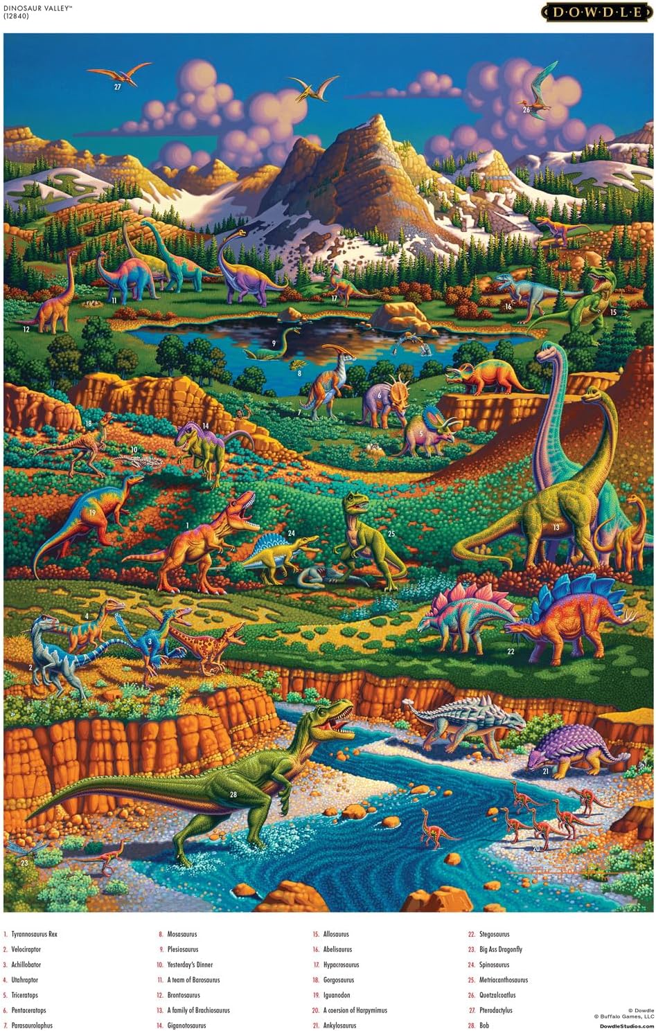 Thumbnail 4 de Buffalo Games Eric Dowdle 1000-piece Puzzle 26.75x19.75 🎲