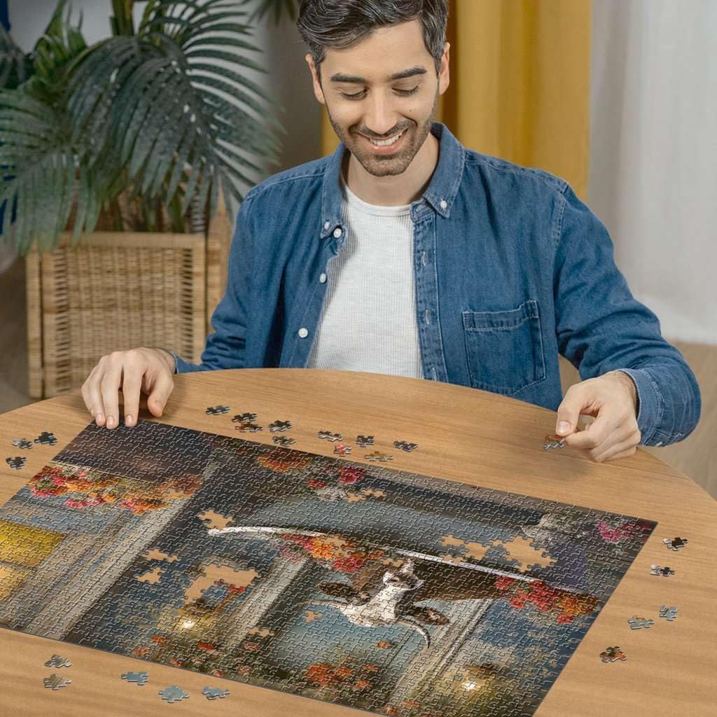 Detalle de Ravensburger Puzzle 1000 pièces La vache