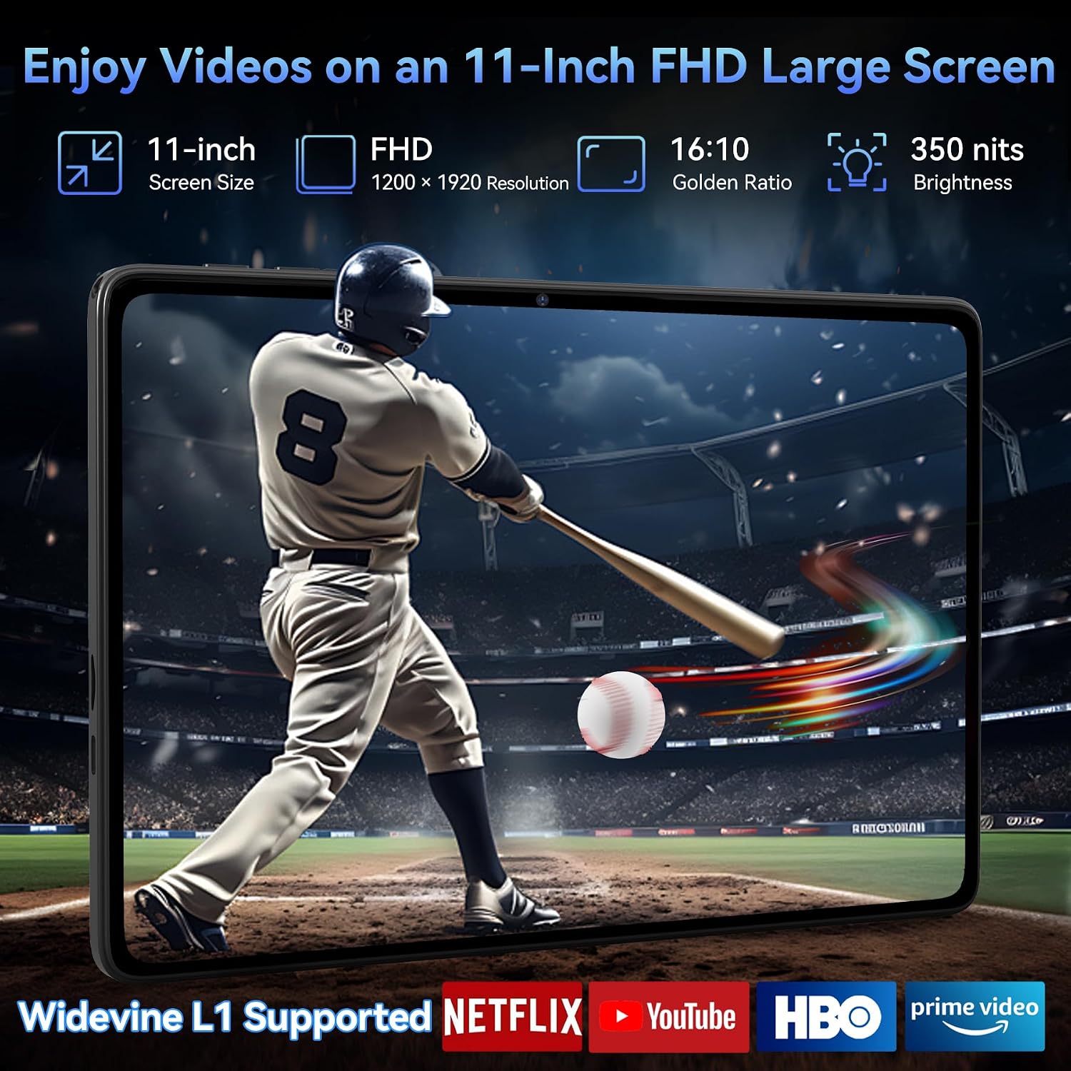 Detalle de TABWEE Tablet 2026 Android 16 11 Inch