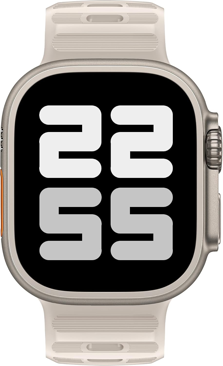 Detalle de ELETTRONEO UC1 Silicone Apple Watch Band for 38–49mm Series and SE models