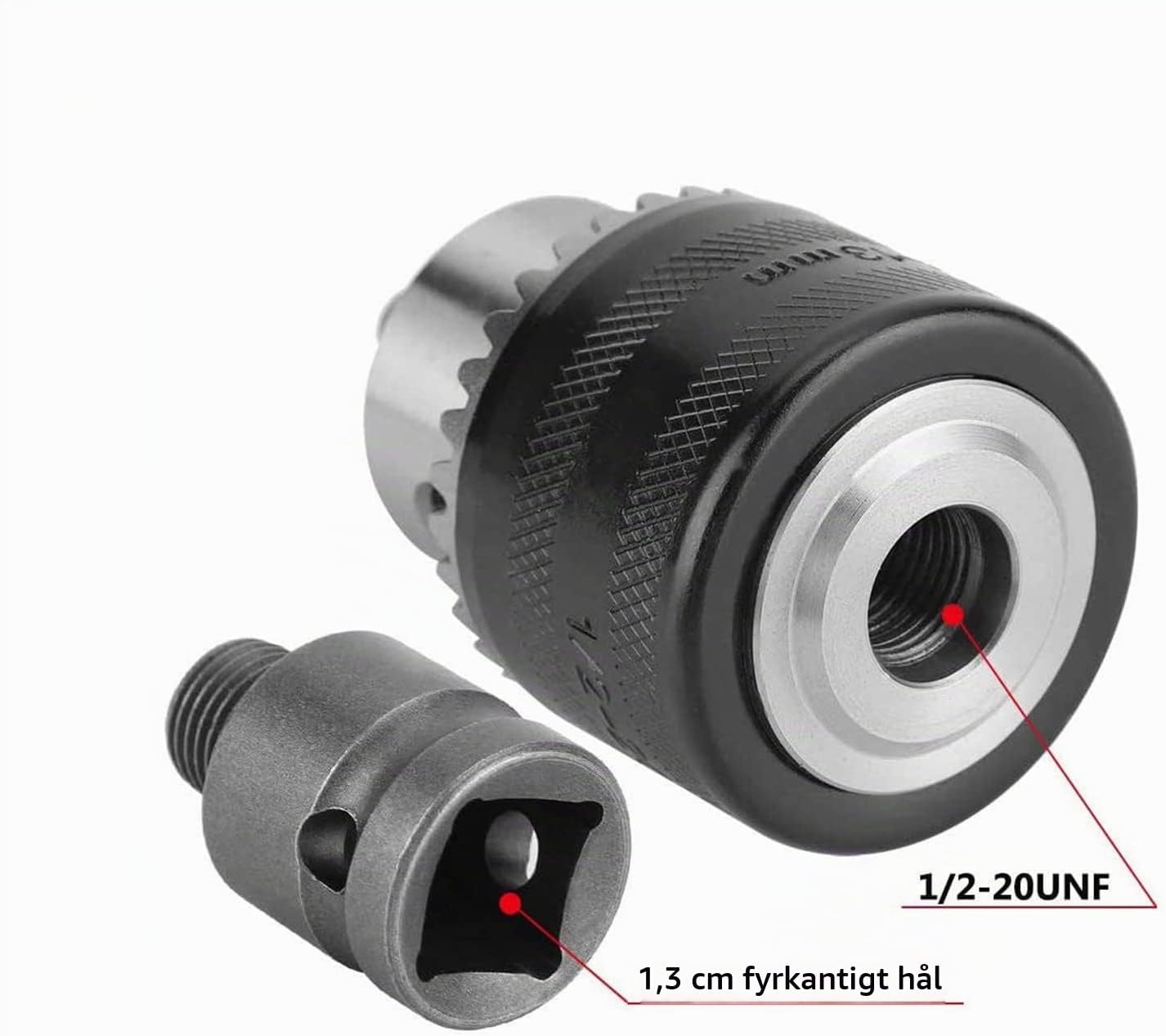 Thumbnail 3 de WOMGF 1/2"-20UNF borrchuck 1,5–13 mm med SDS-plusadapter