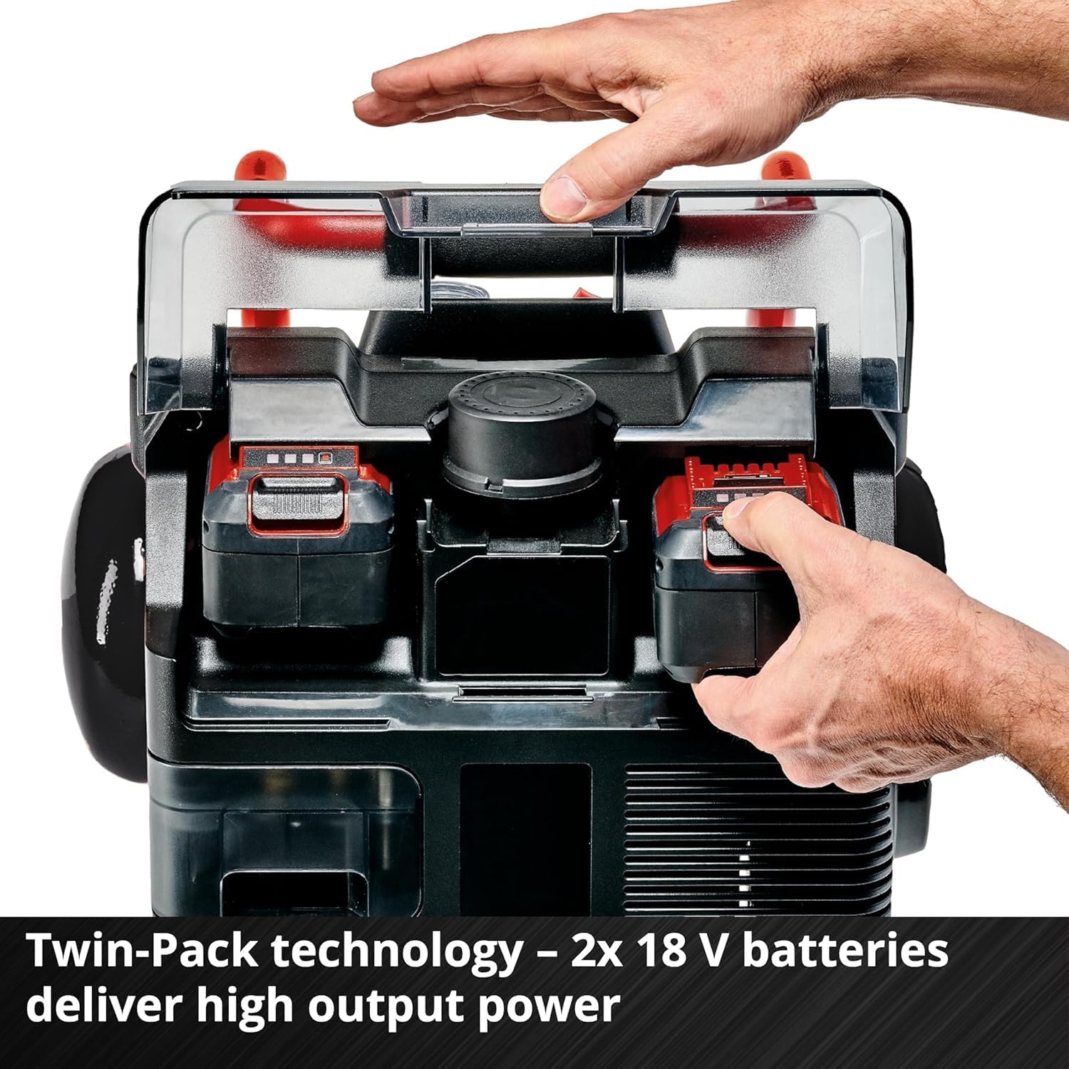 Thumbnail 6 de Einhell Cordless Air Compressor 36V Power X-Change: Oli-Free Tyre Inflator, 6L Tank (Body Only)