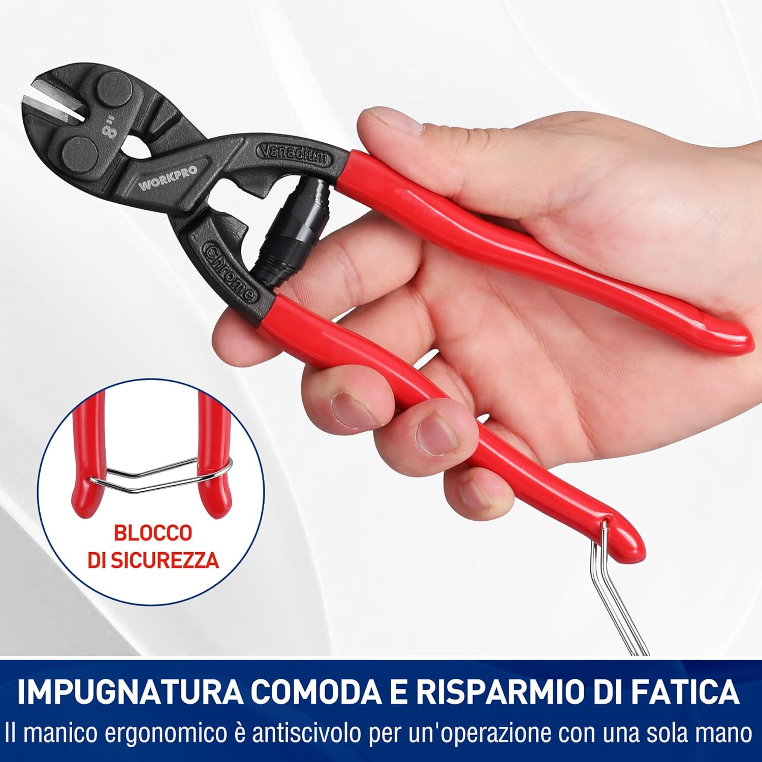 Thumbnail 5 de WORKPRO Tagliabulloni 200 mm
