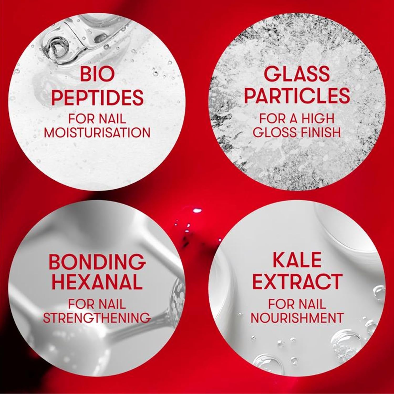 Detalle de Nails.INC It's Topless Gel-Like Nail Polish (Lily) 4-in-1 Base Coat, Treatment, Colour & Top Coat