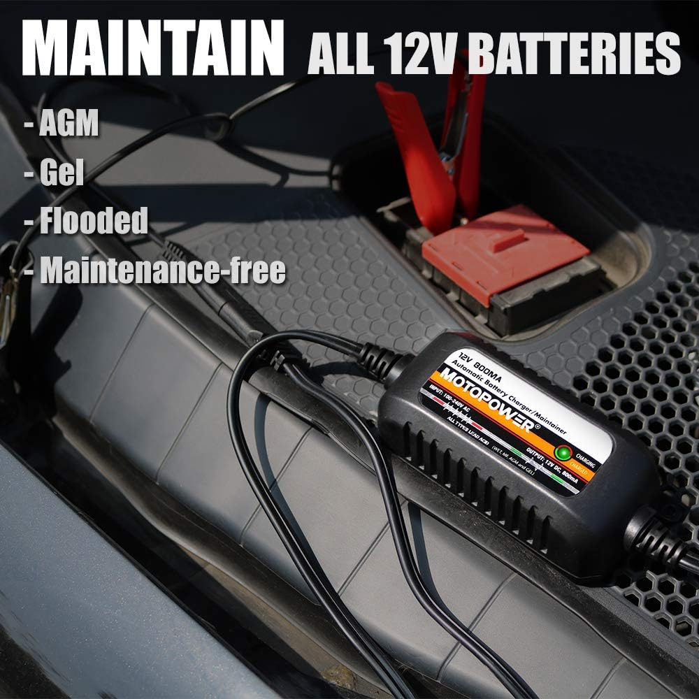 Thumbnail 5 de MOTOPOWER MP00205C 12V 800mA Battery Charger