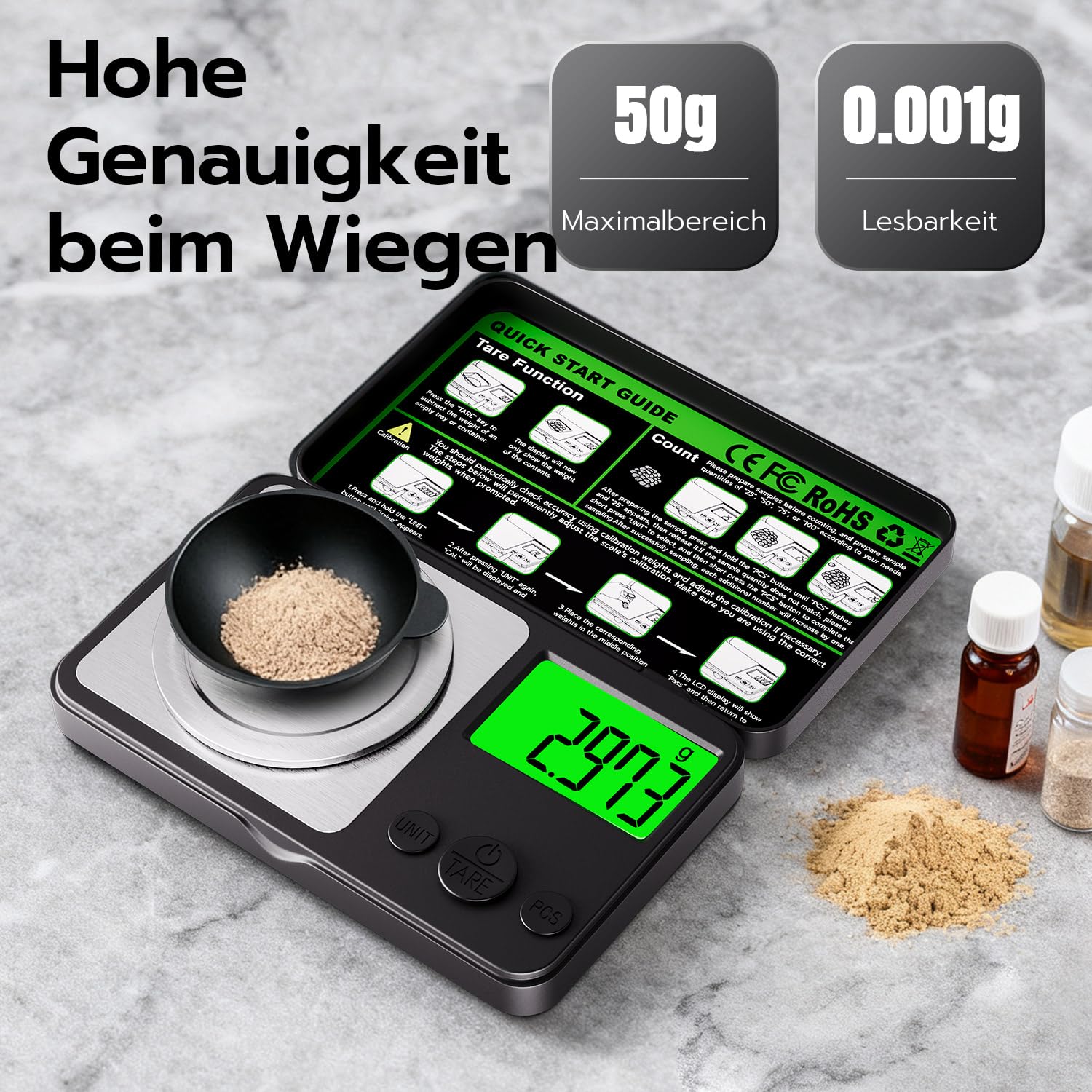 Thumbnail 2 de Feinwaage Wigearss 0,001 g für 50 g