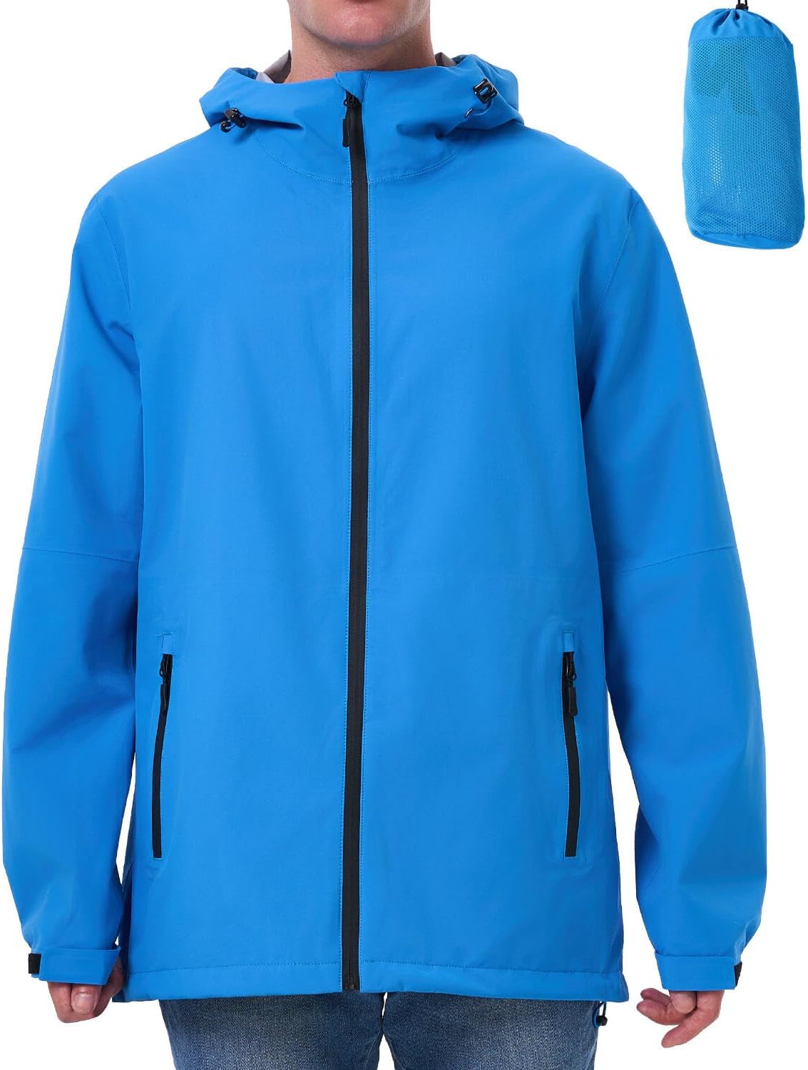Thumbnail 5 de PYALT Regenjacke Herren – Wasserdicht, atmungsaktiv und leicht geeignet für Alltag & Outdoor