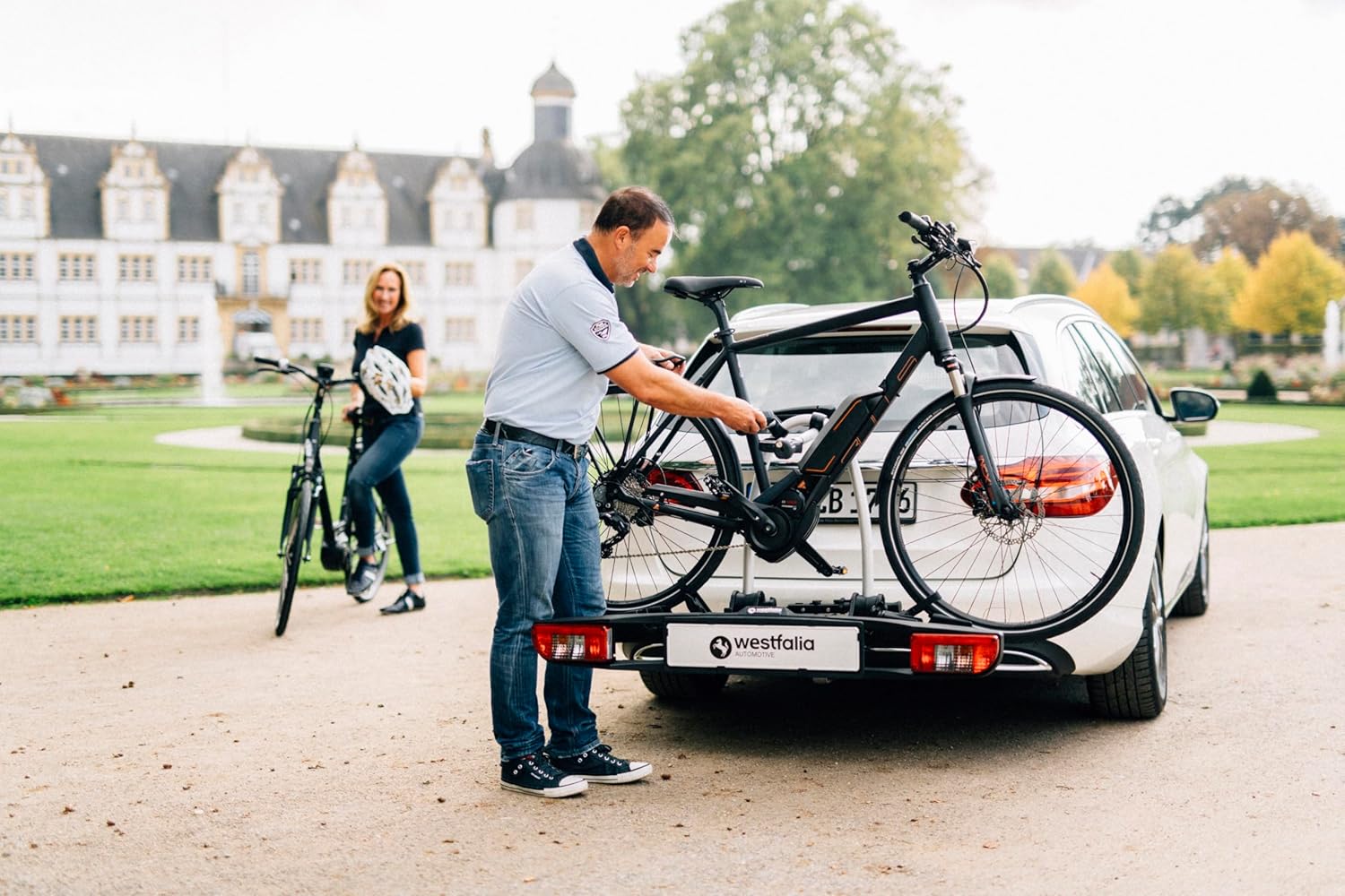 Thumbnail 6 de Westfalia BC 60 Bike Rack for Towbars – 2-Bike Carrier for E-Bikes, Foldable and Lockable