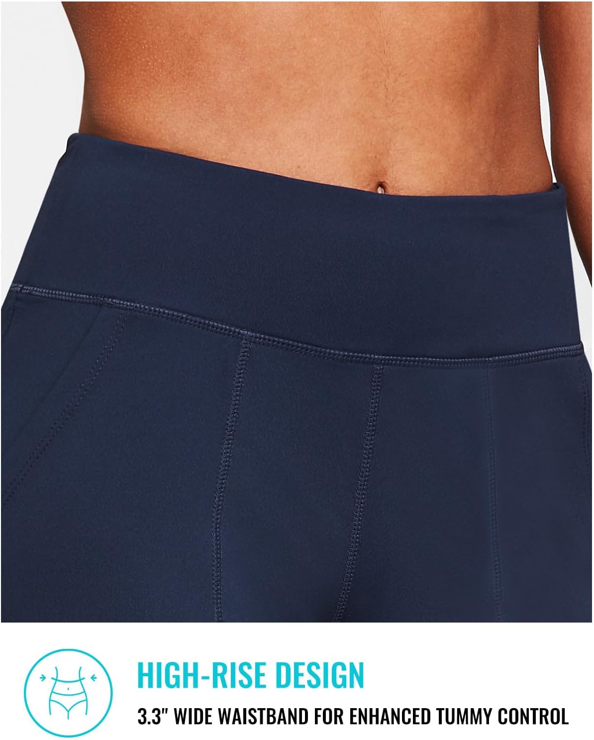 Thumbnail 2 de baleaf Women’s Bermuda Long Shorts (10” Knee Length) High-Rise Athletic Pull-On