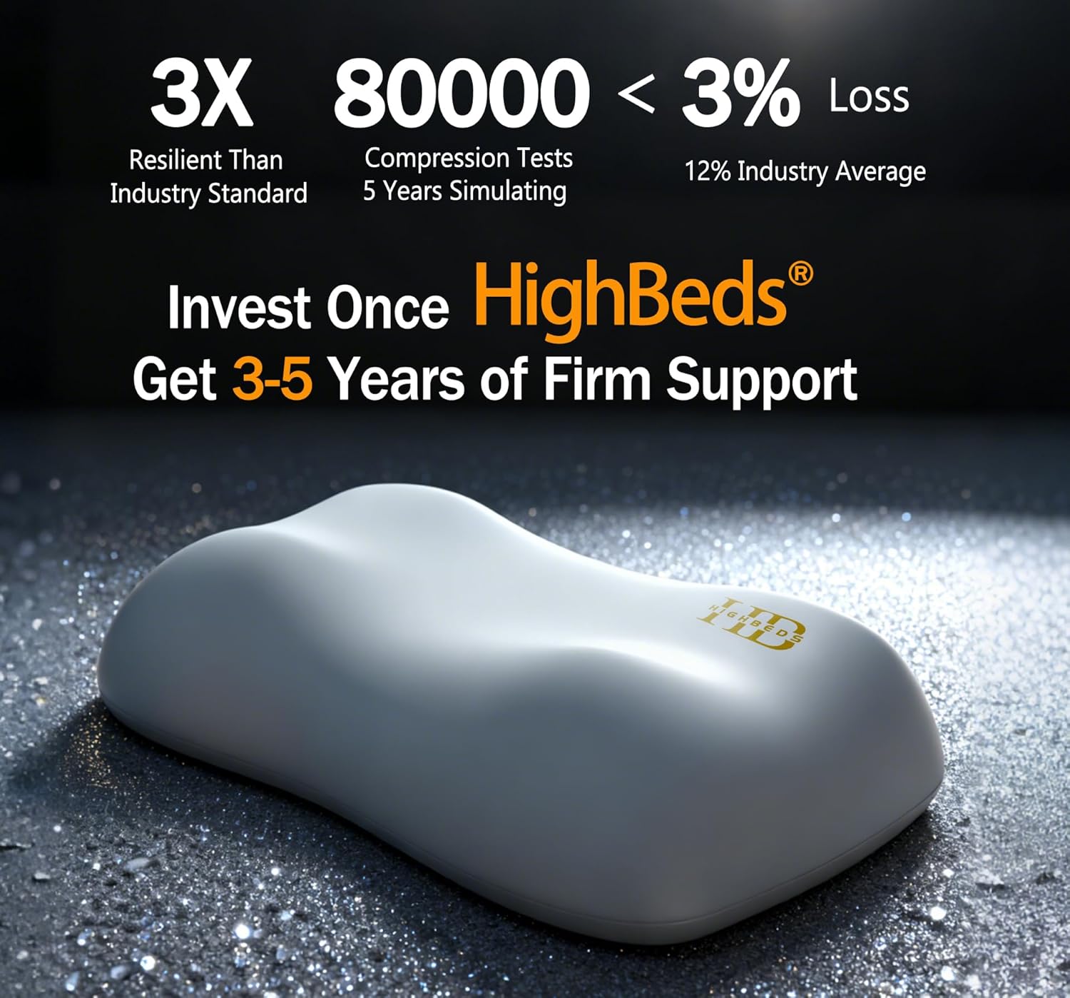 Thumbnail 4 de HighBeds Cervical Neck Pillow 8-hour