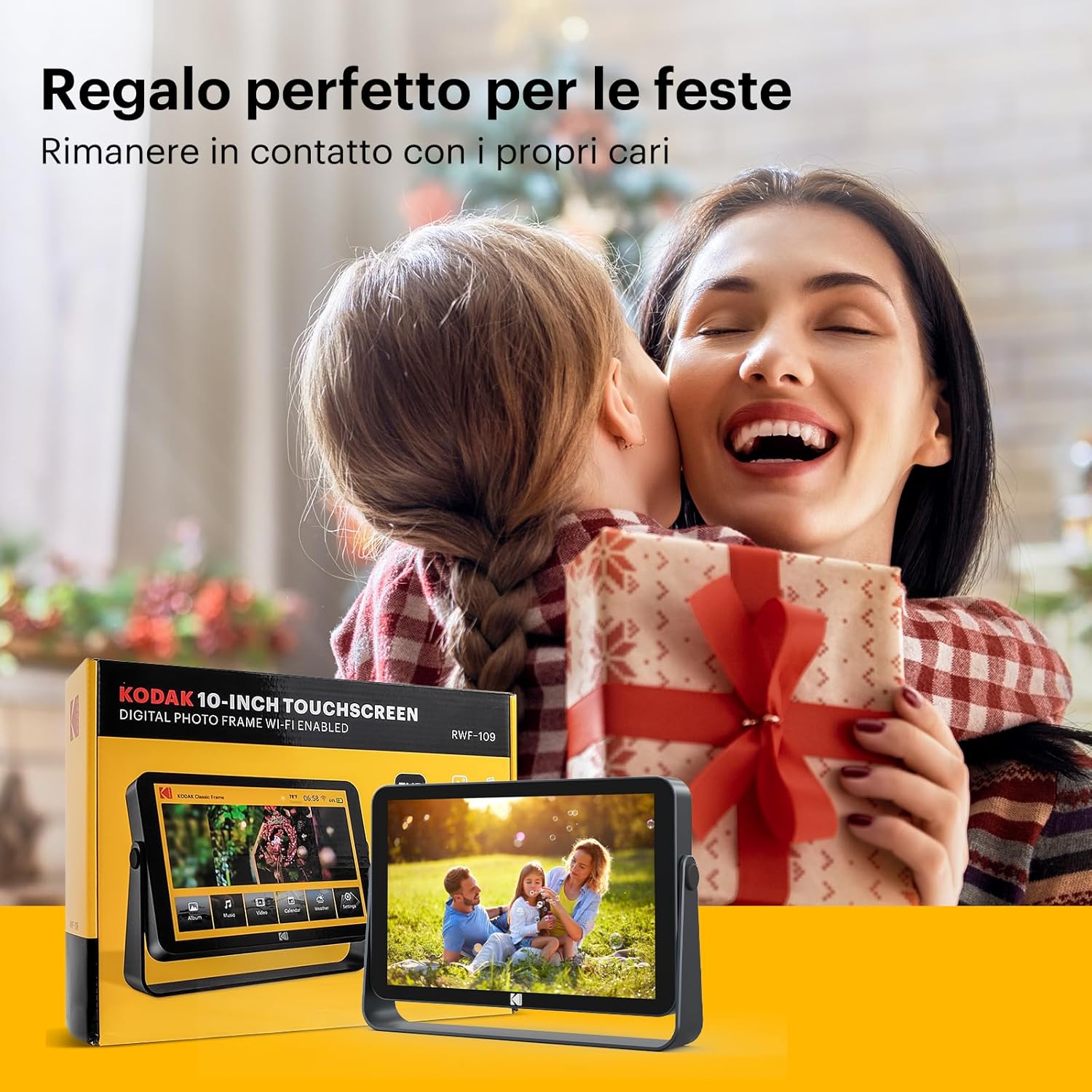 Thumbnail 1 de Kodak Cornice Digitale 10.1 WiFi 32GB