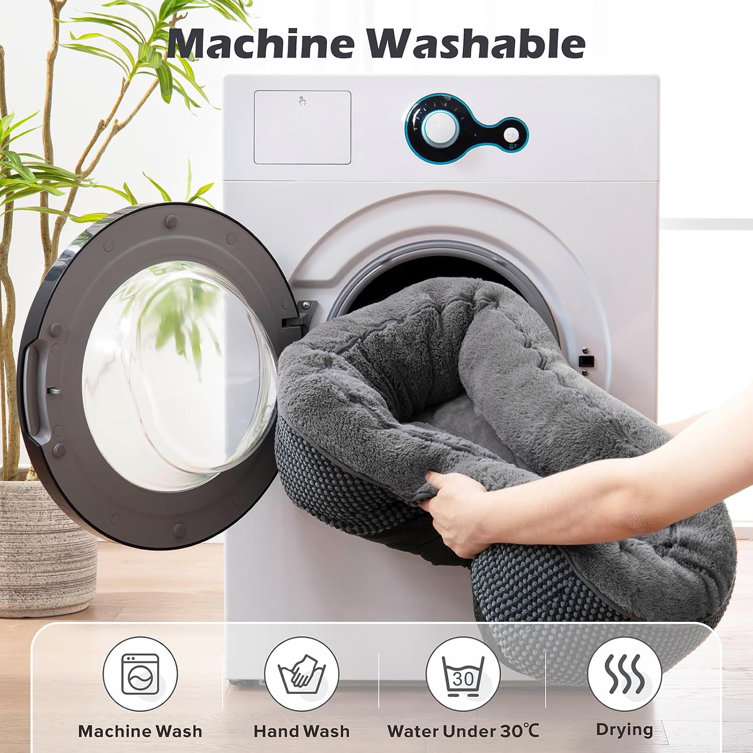 Detalle 2 de INVENHO Small Dog Bed Orthopedic