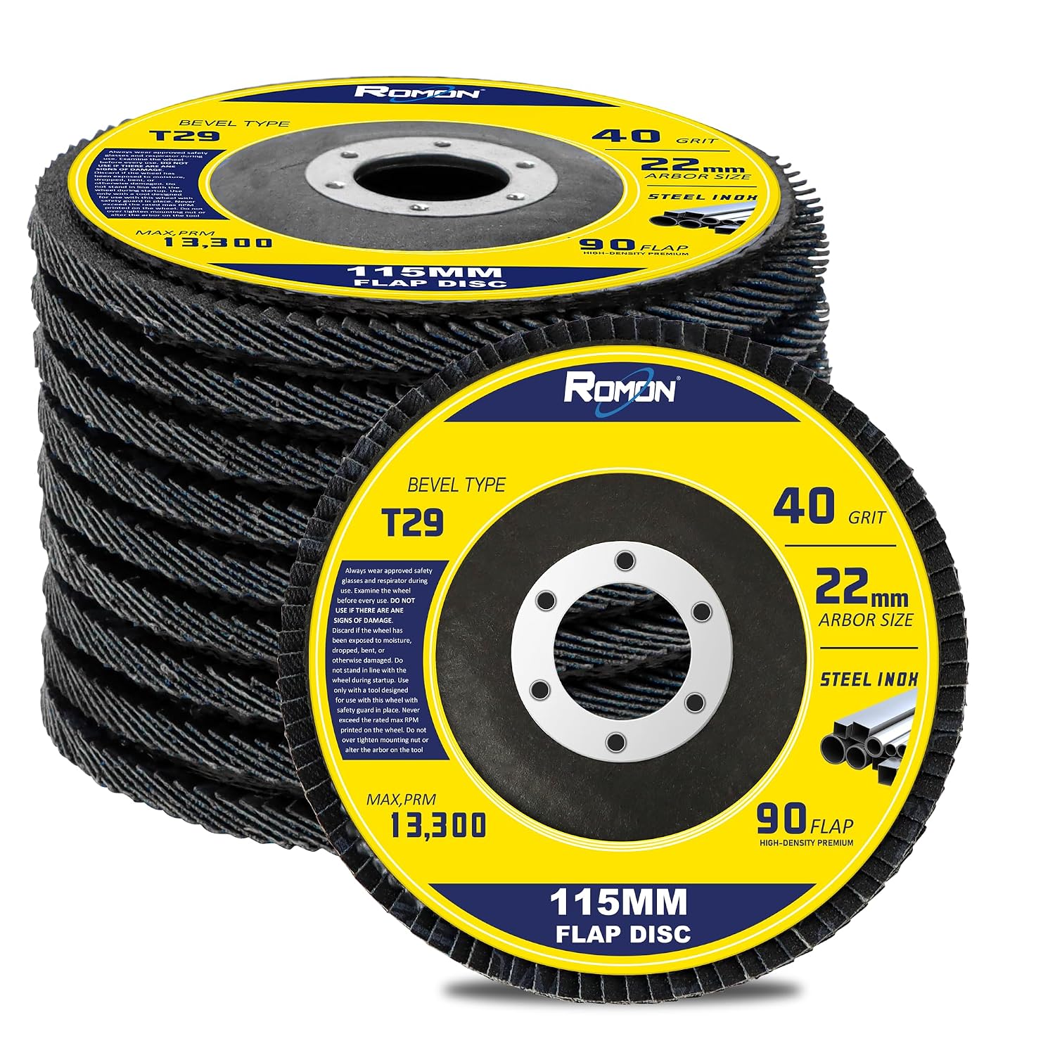 Detalle de ROMON Flap Discs 4.5-Inch