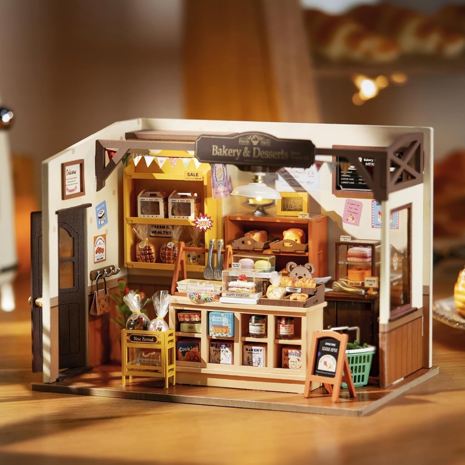 Thumbnail 6 de ROWOOD Kit fai da te per casa delle bambole in miniatura in legno