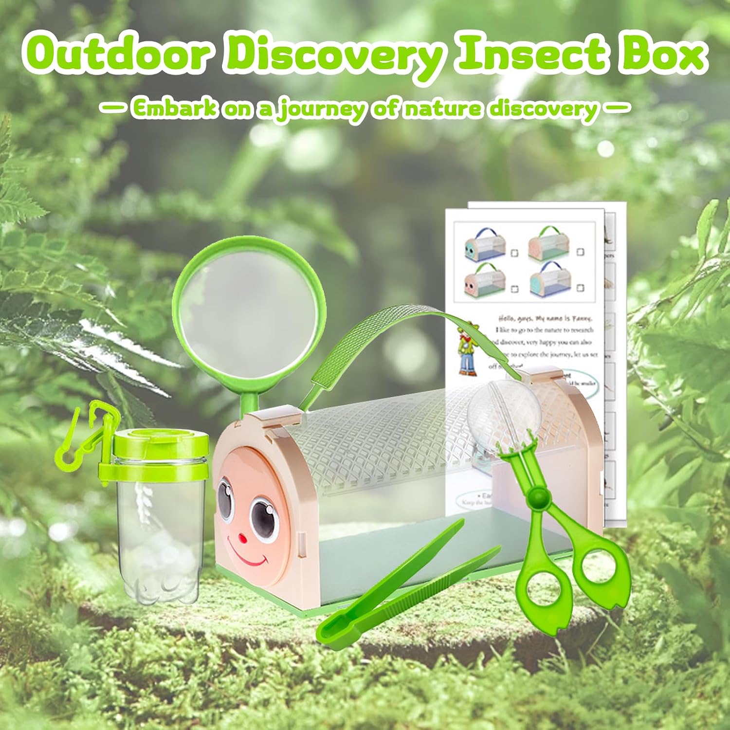 Detalle de Bug Hunting Kits for Children — 11 Pcs Outdoor Explorer Kit for 3–8 Year Olds