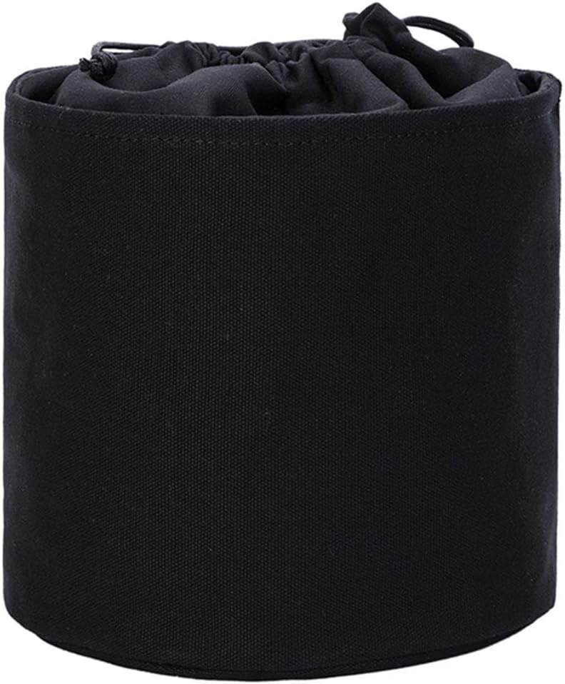 Thumbnail 6 de YONBEN Grand organisateur de sac main rond en toile (noir, L) : l’insert pratique pour mieux ranger