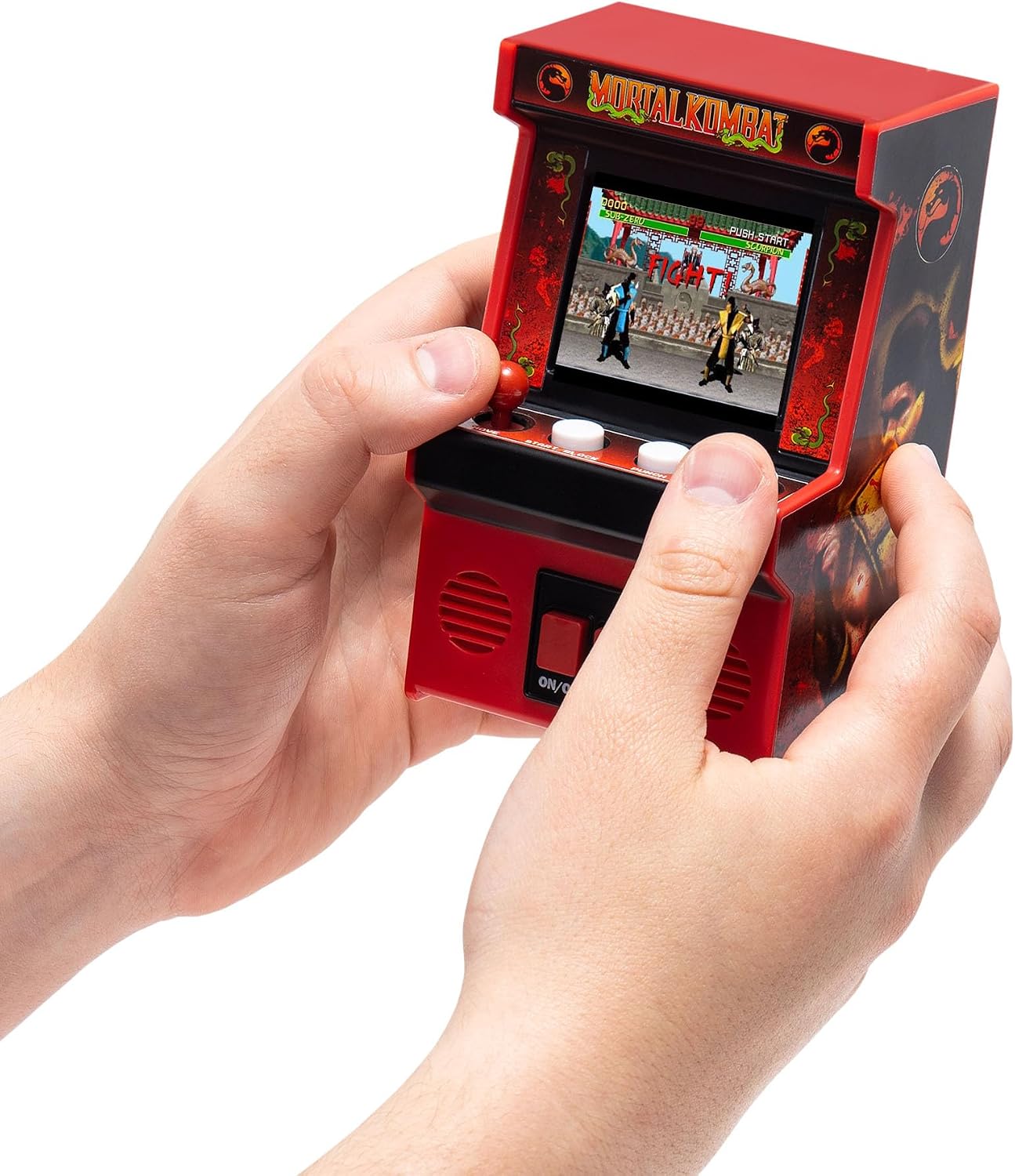 Detalle 2 de Basic Fun Arcade Classics - Console da Tavolo Retrò con Schermo TFT