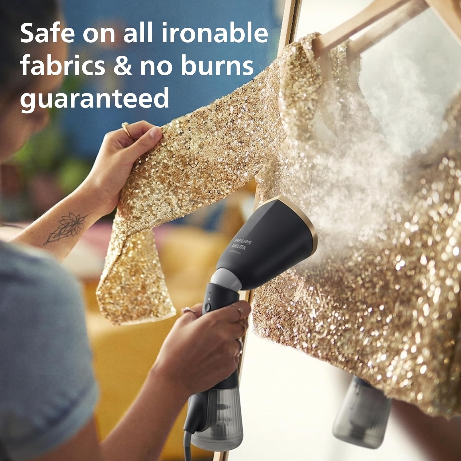 Thumbnail 4 de Philips 5000 Series Handheld Steamer (STH5030/80) – Sleek, Compact & Versatile