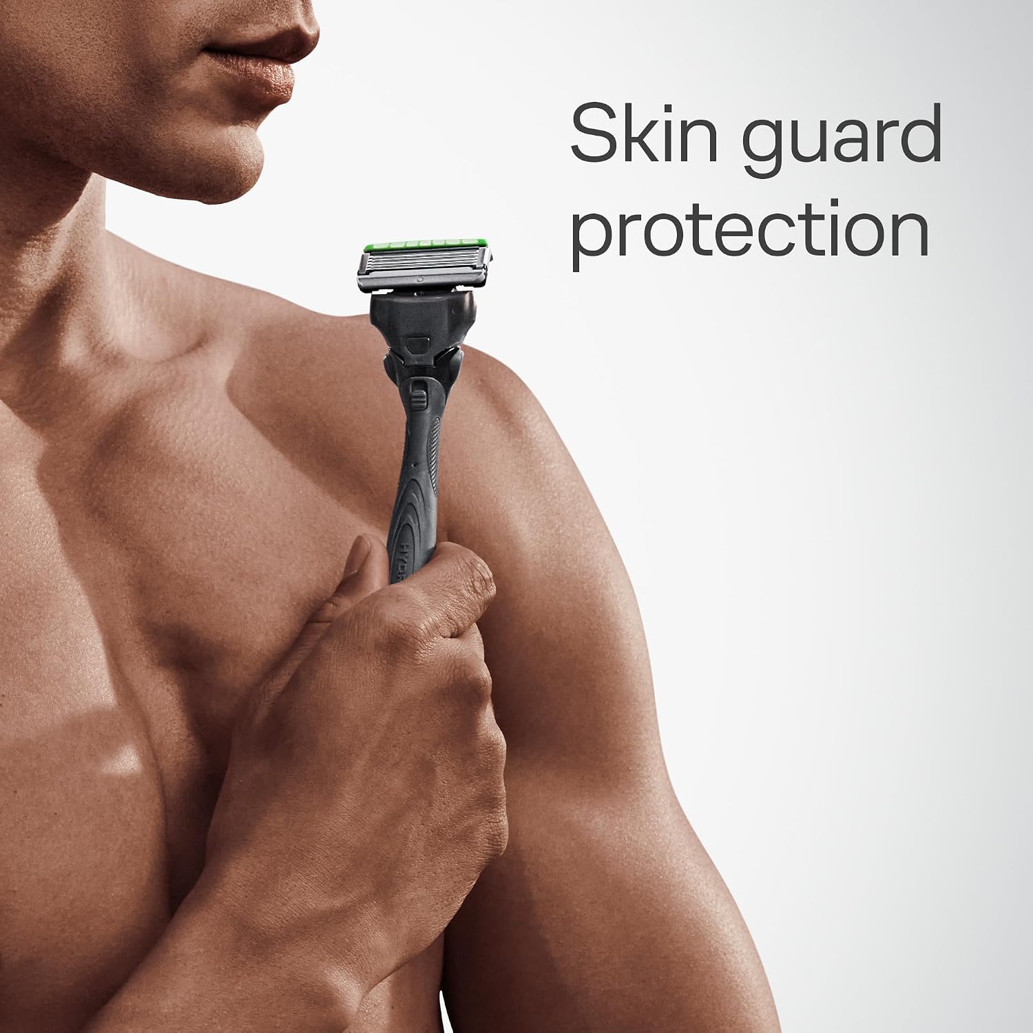 Thumbnail 6 de Schick Hydro Sensitive 5-Blade Razor with 7 Gel Pools, 1 Handle and 3 Refills
