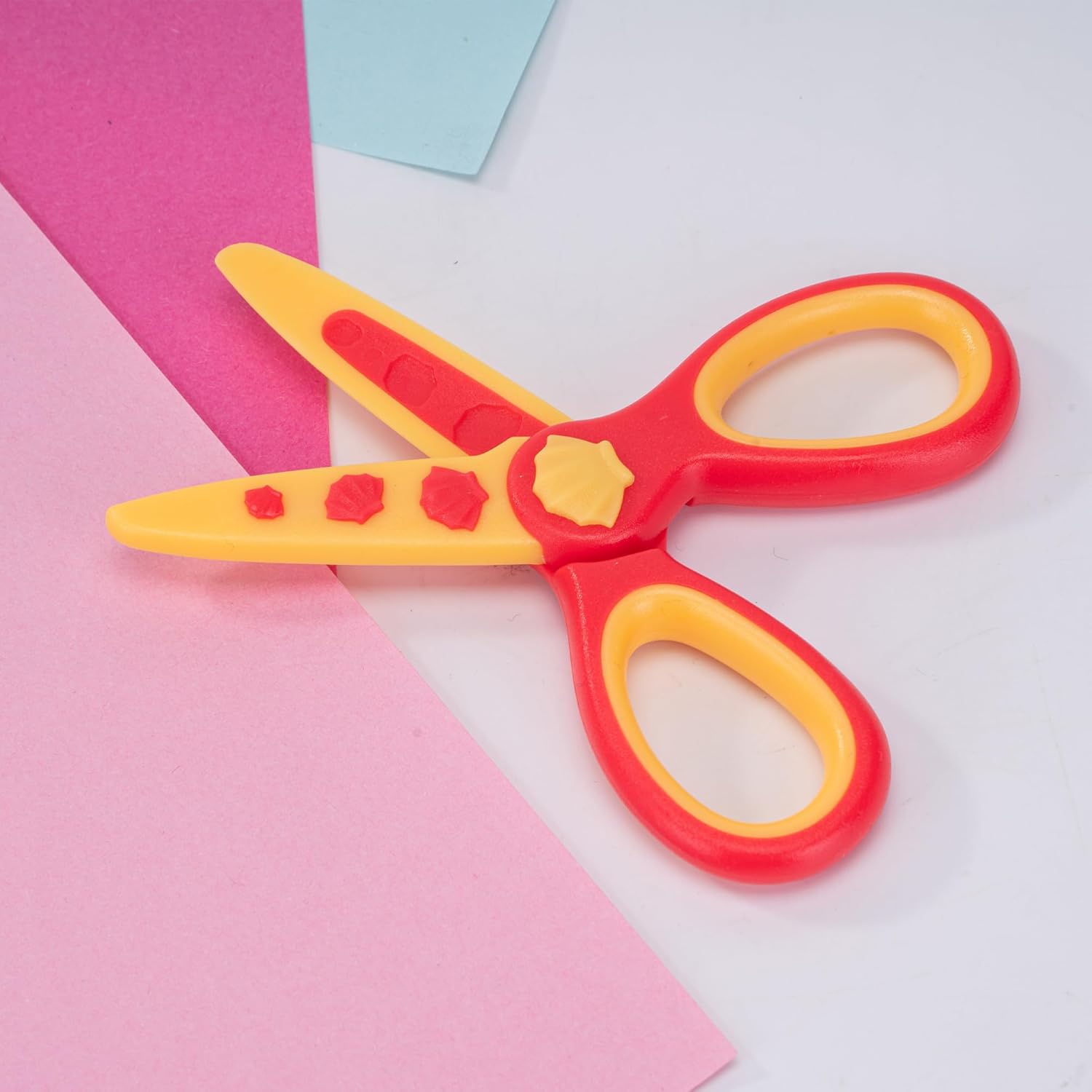 Thumbnail 3 de 3 Pcs Toddler Safety Craft Scissors 4.5-inch ✂️