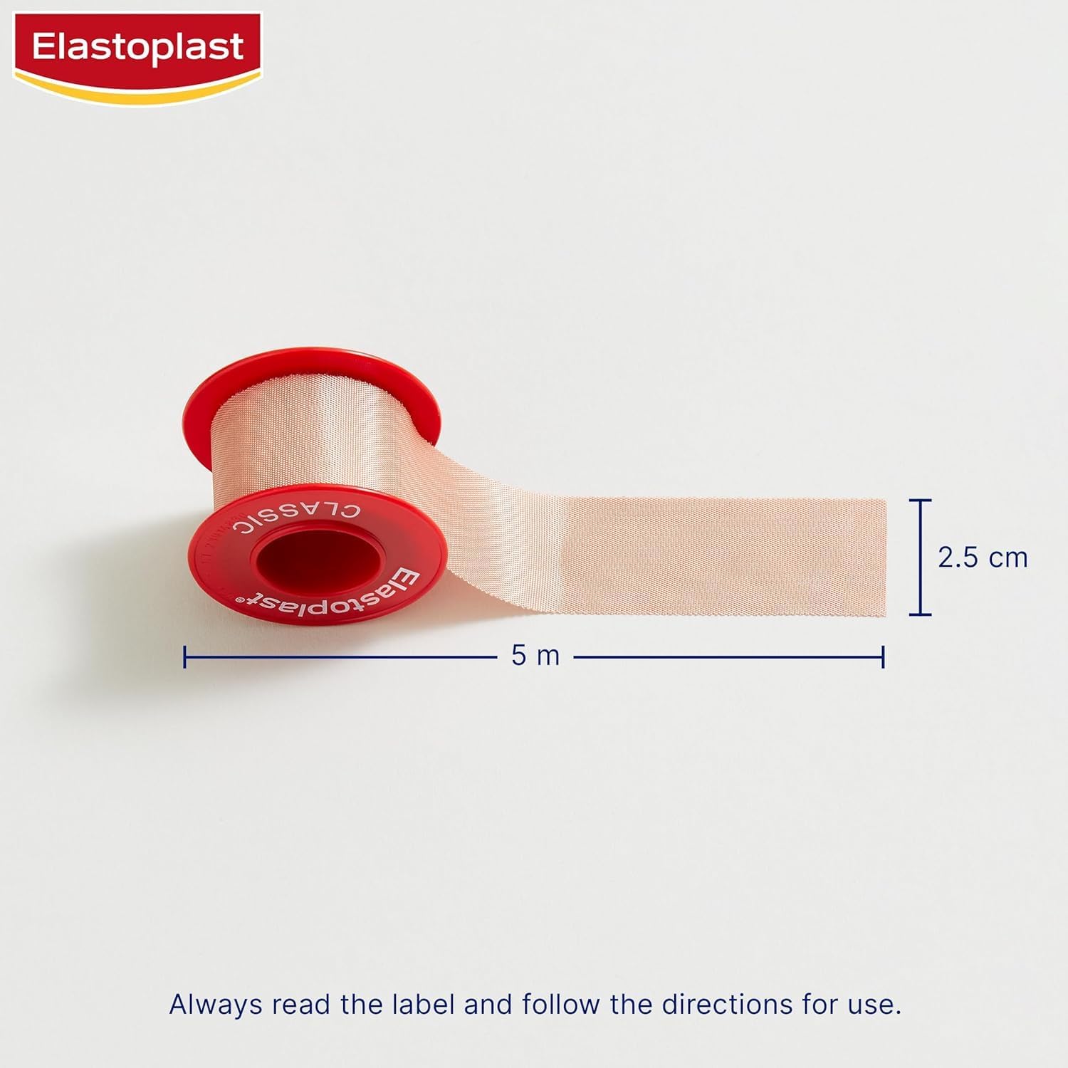 Detalle de Elastoplast Fixing Plaster Roll, 5 m