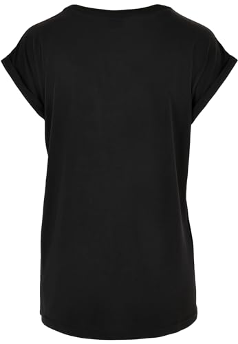 Detalle de URBAN CLASSICS Maglietta Donna a Maniche Corte Oblique in Jersey Modal – Taglie forti XS-5XL