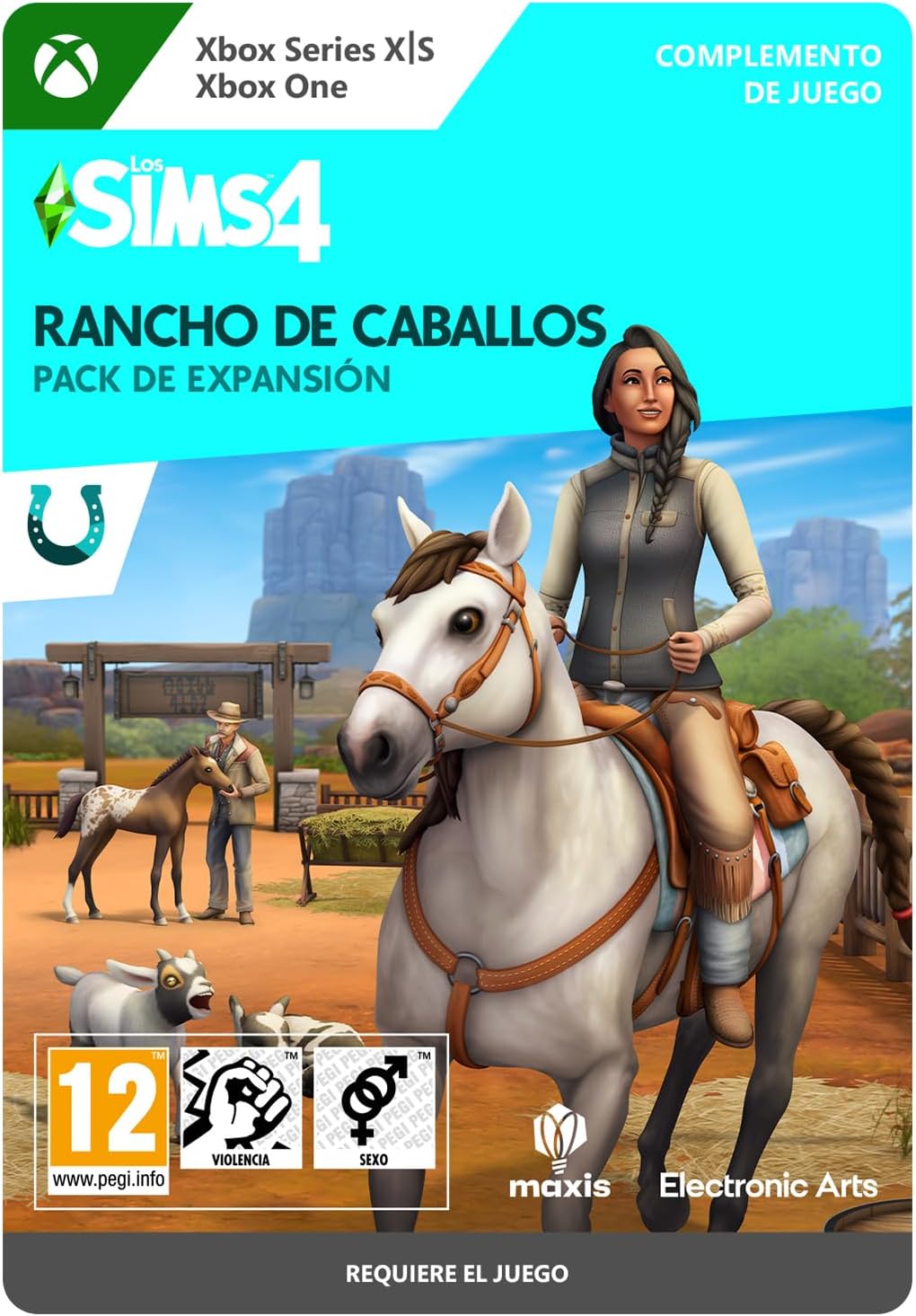 Detalle de The Sims 4 Horse Ranch Expansion Pack descarga