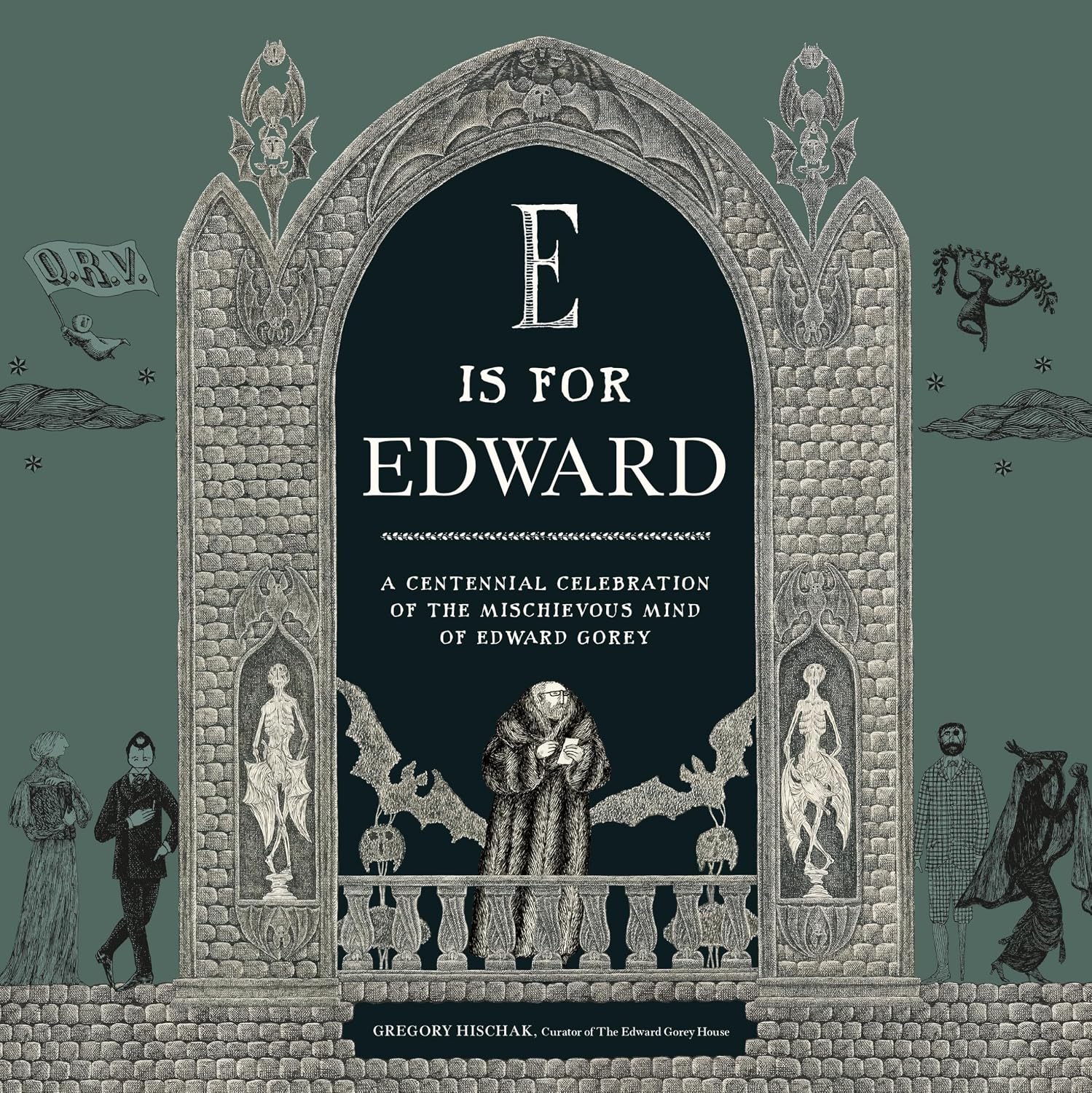 Detalle de E Is for Edward: A Centennial Celebration of the Mischievous Mind of Edward Gorey Book