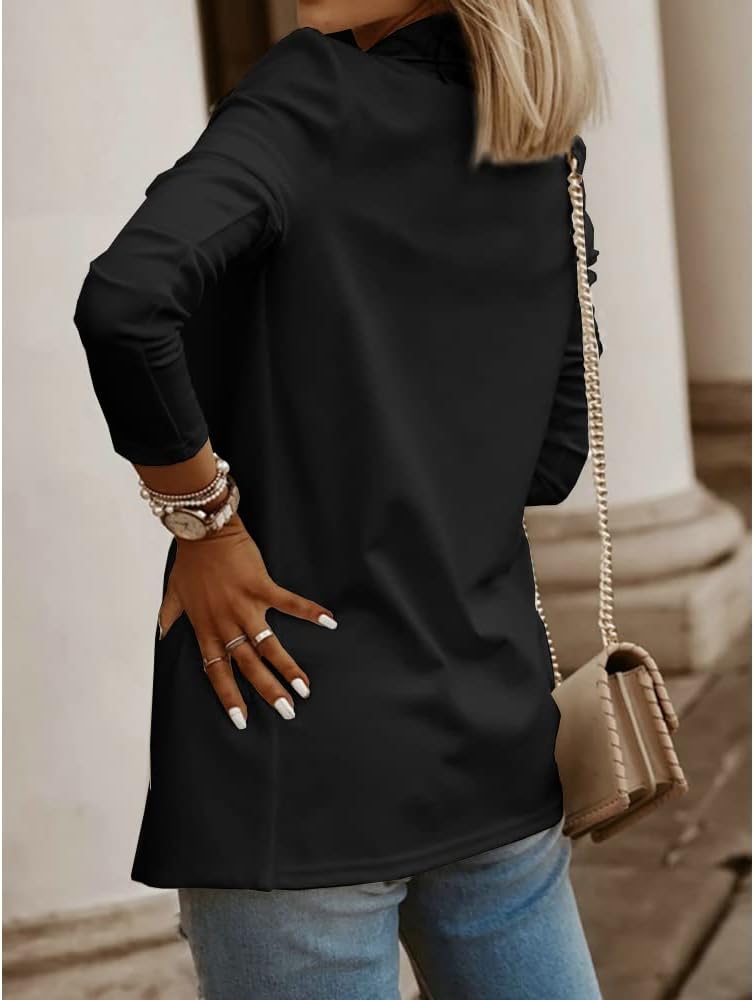 Detalle 2 de Womens Casual Long Sleeve Knit Blazer