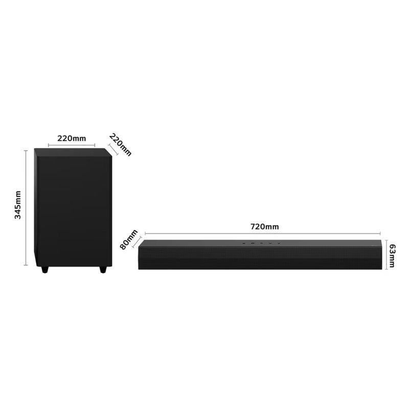 Thumbnail 3 de Barra de Sonido LG DS30A 2.1 con Subwoofer Inalámbrico y 140 W