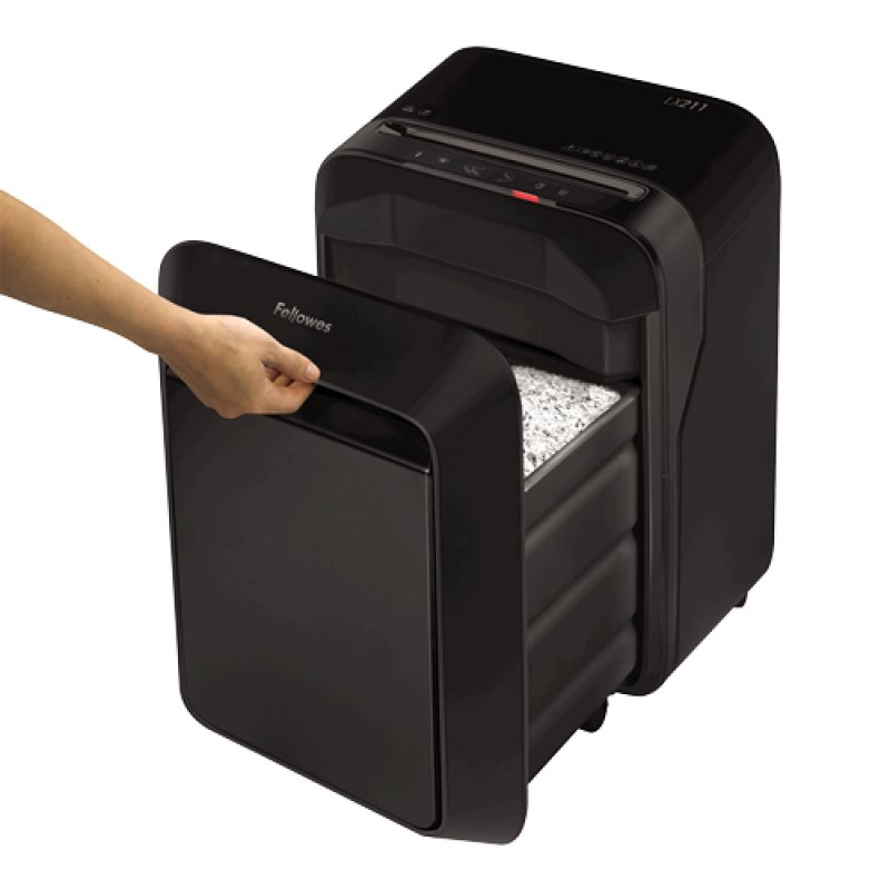 Thumbnail 2 de Fellowes LX211 Destructora de Papel Microcorte 23L – Negro