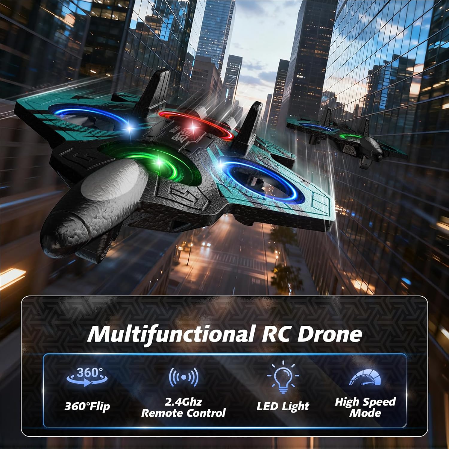 Detalle de FUNPX Foam RC Plane with 3 Batteries