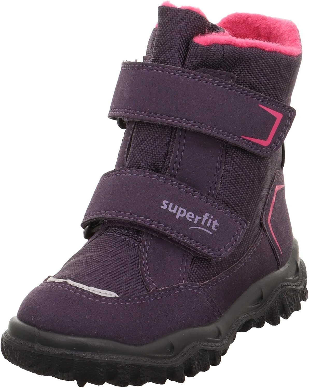 Superfit Mädchen Husky Sympatex Stiefel – Lila Pink, vegan, wasserdicht und atmungsaktiv