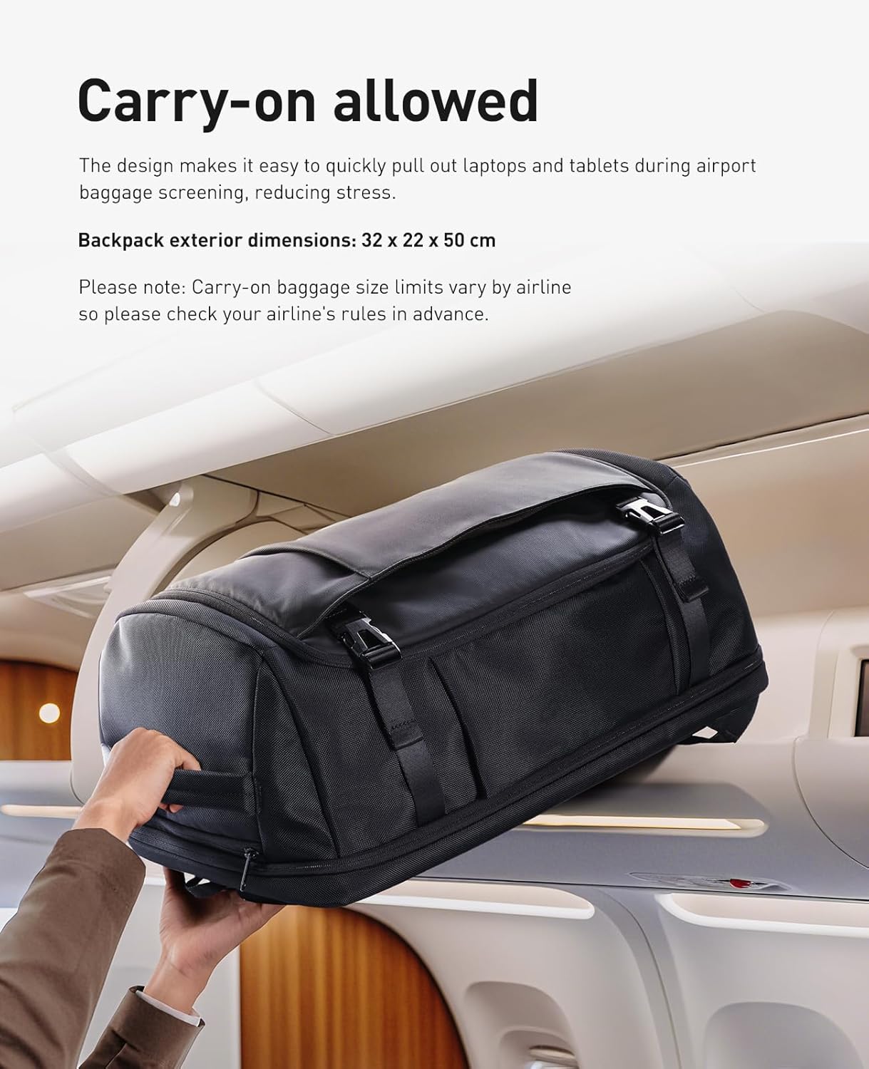 Thumbnail 3 de MARK RYDEN 35L Großer Reiserucksack – Anti-Diebstahl, RFID-Schutz & 15,6 Zoll Laptop
