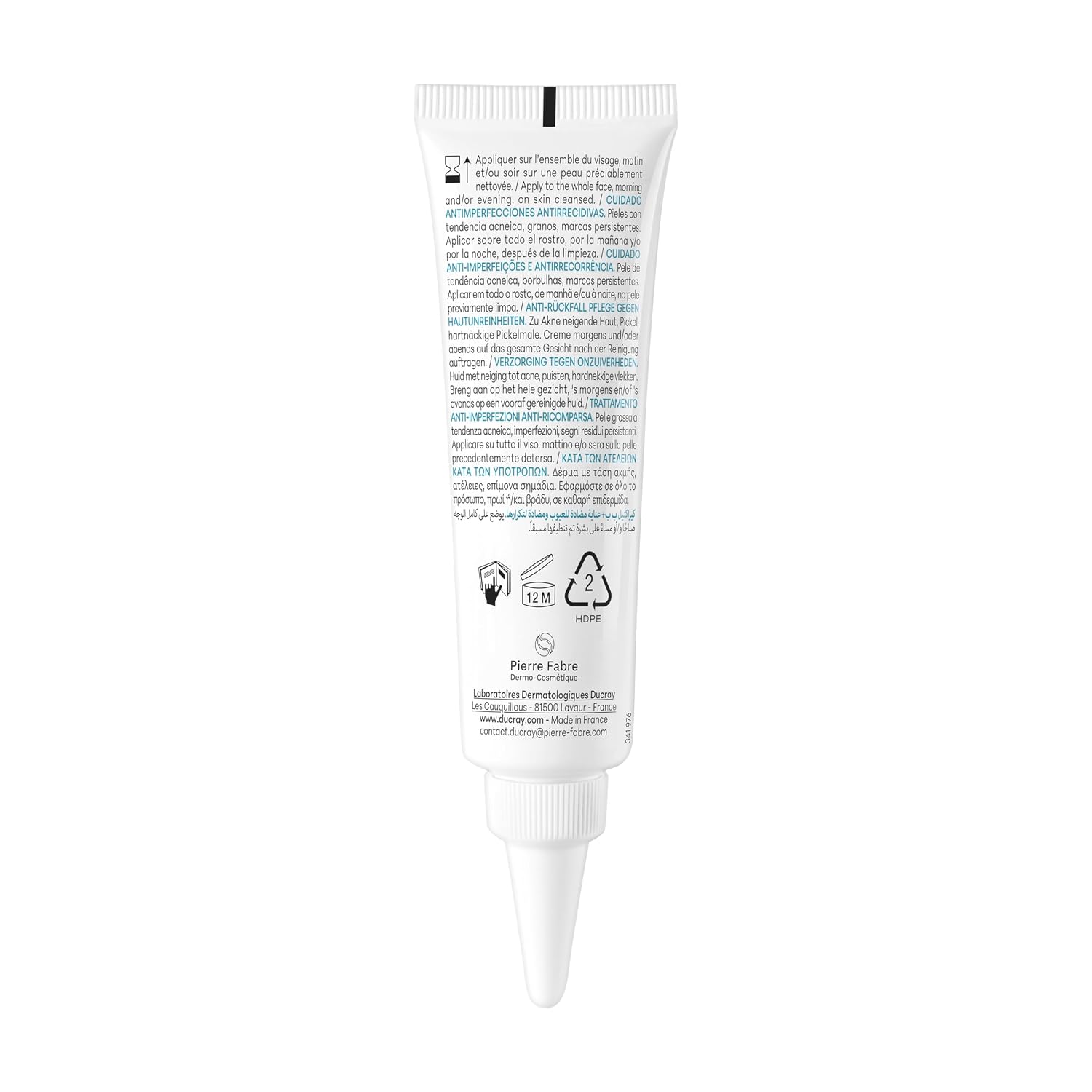 Detalle 2 de DUCRAY Keracnyl PP+ Creme gegen Unreinheiten – 30 ml für entzündliche Aknehaut