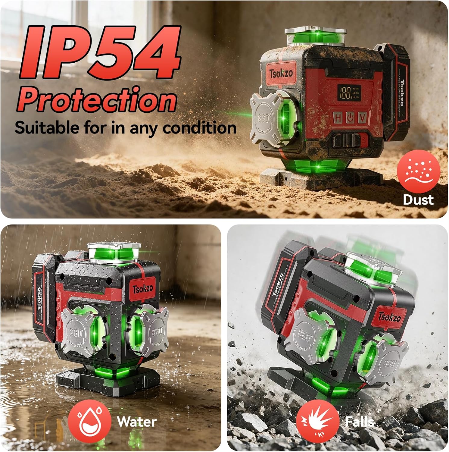 Detalle de Laser Level with 4x360° Lines
