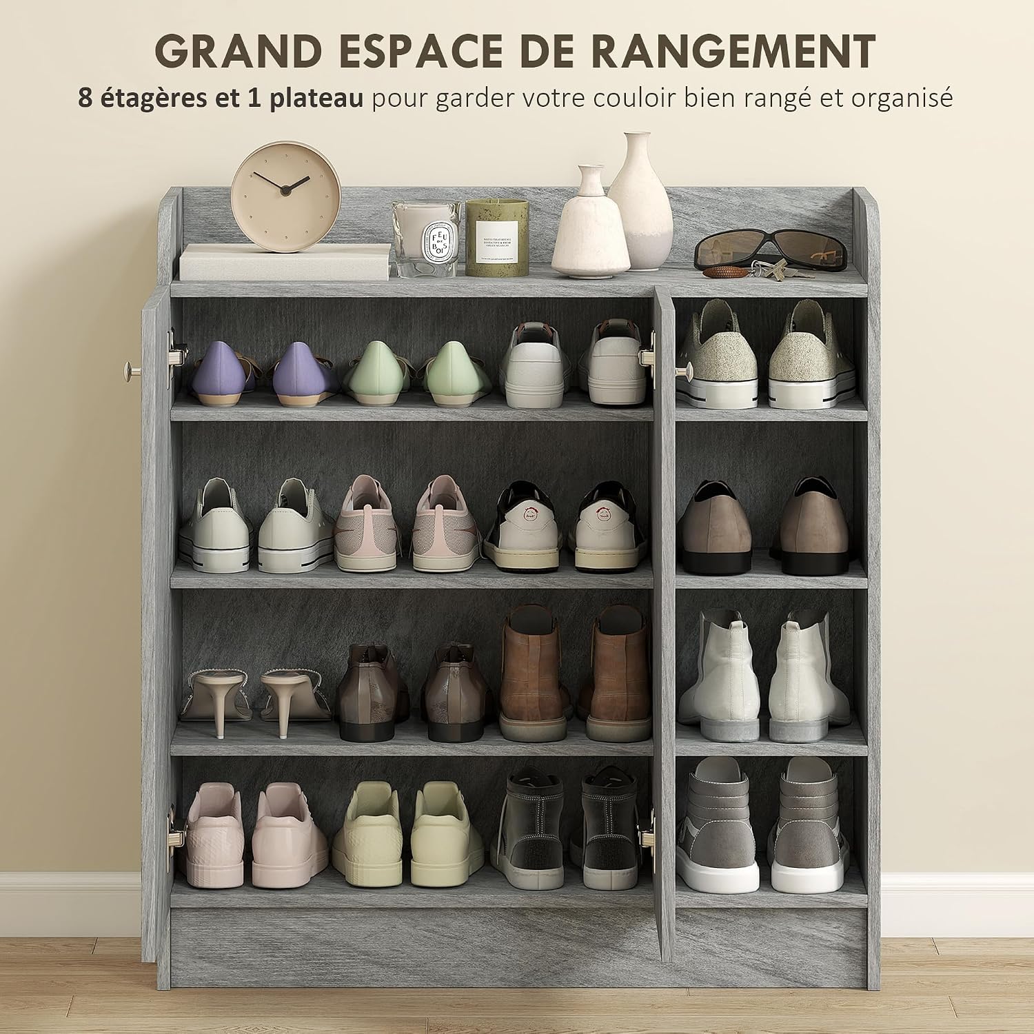 Thumbnail 3 de HOMCOM meuble à chaussures 12 paires