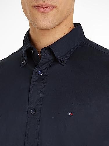 Thumbnail 2 de Tommy Hilfiger Camisa Core Flex Manga Larga Azul 🌊 3XL