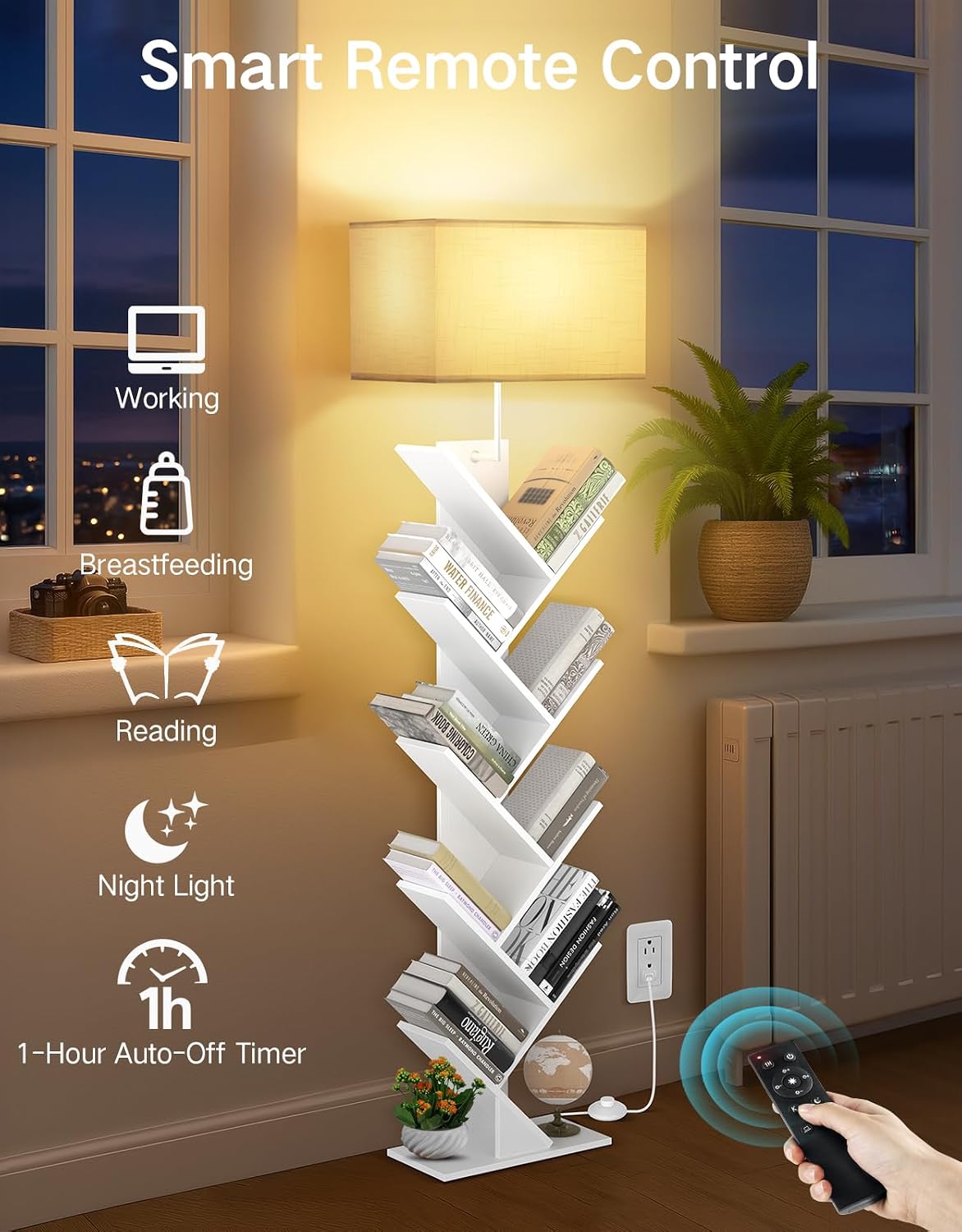 Thumbnail 2 de OUTONLIFE Libreria ad Albero 9 ripiani