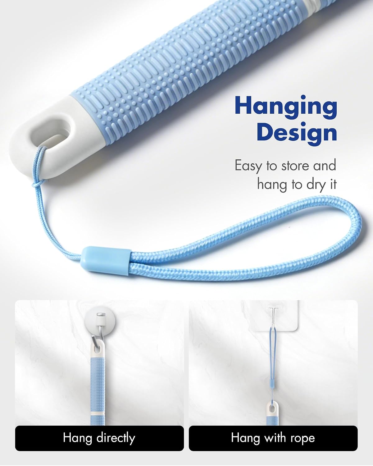 Thumbnail 6 de Back Scrubber Long Handle 2‑bristle Bath Brush
