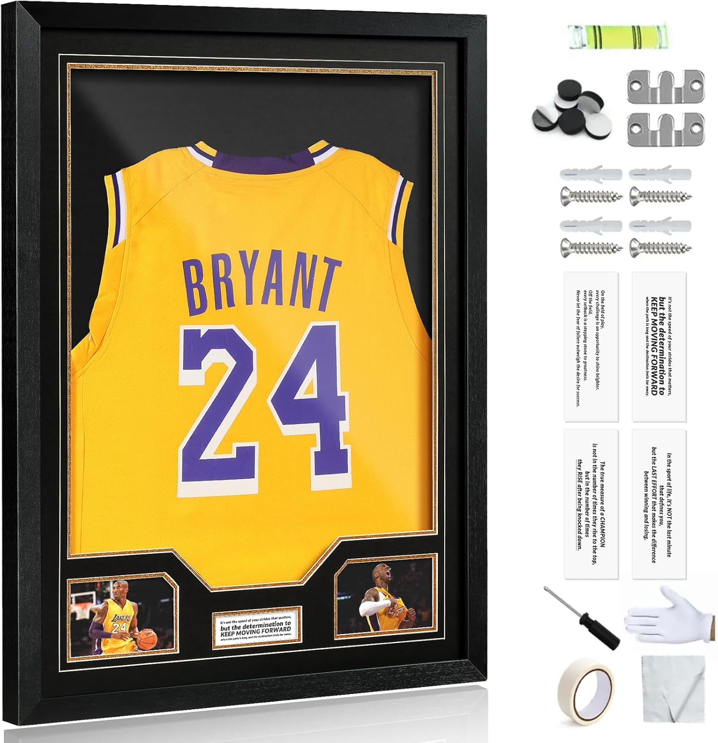 Detalle de JupDec Jersey Frame Display Case 33.5x25.6 in