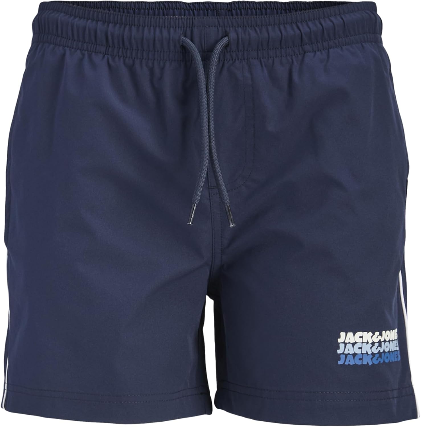 Detalle de Jack & Jones Jpstmaui Sunrise Triple Logo Swim Jnr Uomo – Costume da bagno (junior) con logo Sunrise