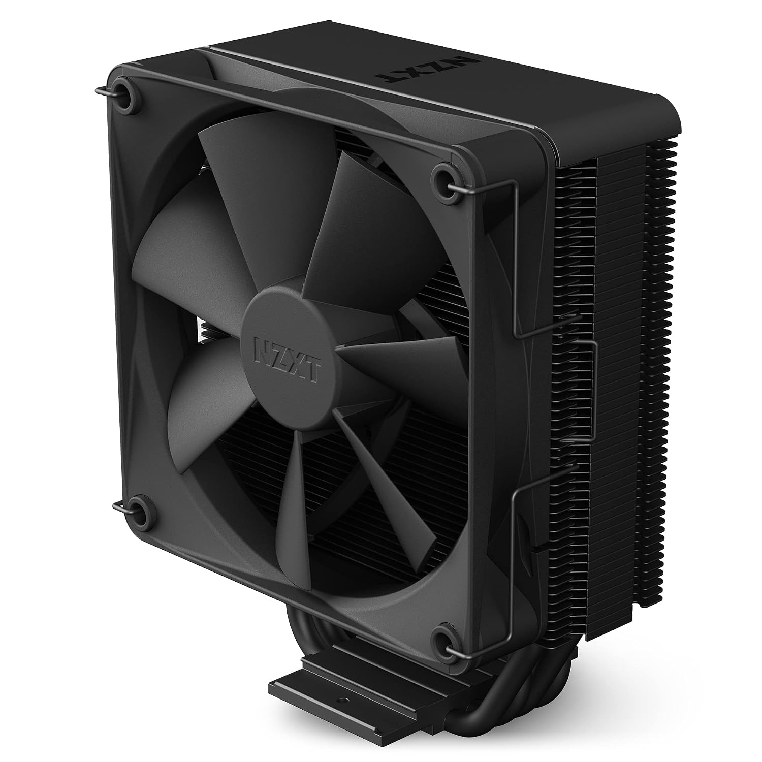 Thumbnail 1 de NZXT T120 Black RC-TN120-B1 空冷CPUクーラー、銅製ヒートパイプと黒いカバー