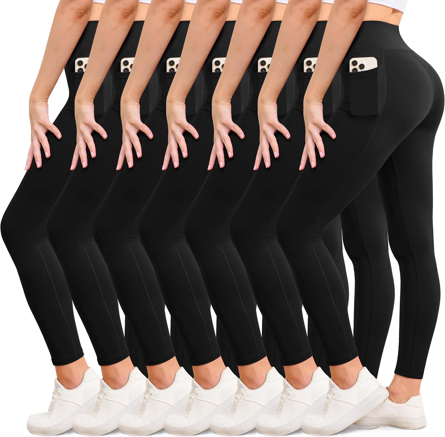 Thumbnail 6 de VALANDY Creamlush Leggings 7-Pack