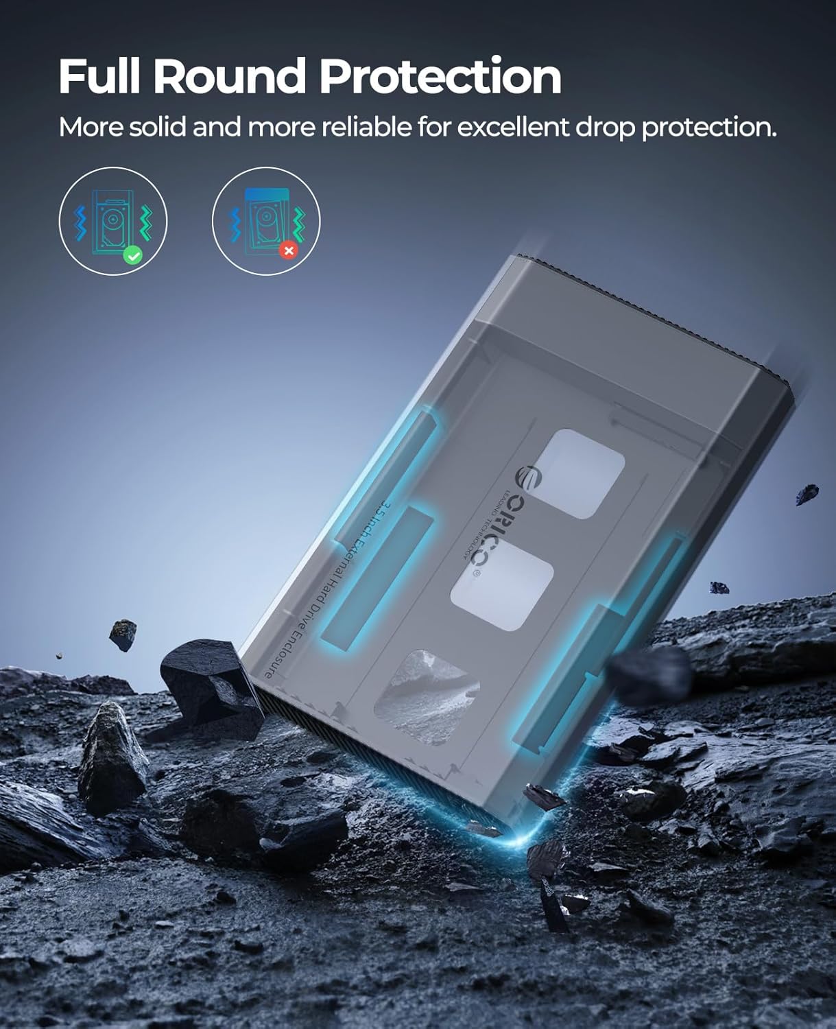 Thumbnail 6 de Boîtier disque dur ORICO Aluminium 3,5 USB-C 3.2 Gen 2 (DD35C3) pour SATA 3,5/2,5
