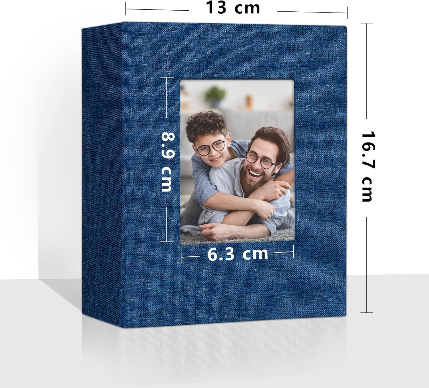 Thumbnail 1 de Vienrose Fotoalben Klein 10x15 Blau