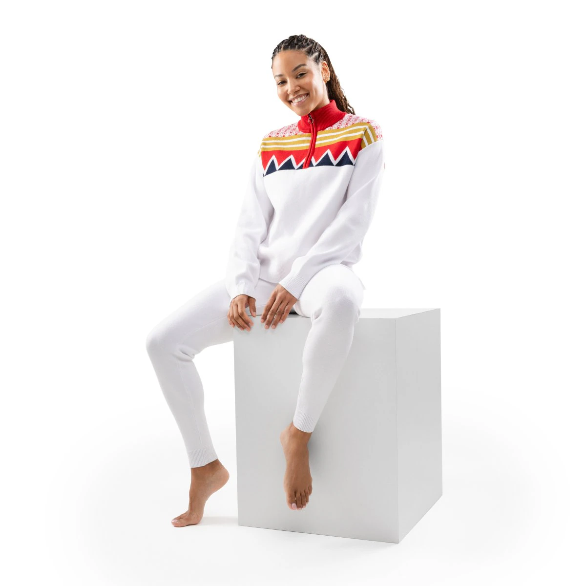 Thumbnail 2 de Siroko Sapporo-W White Jersey 🎽