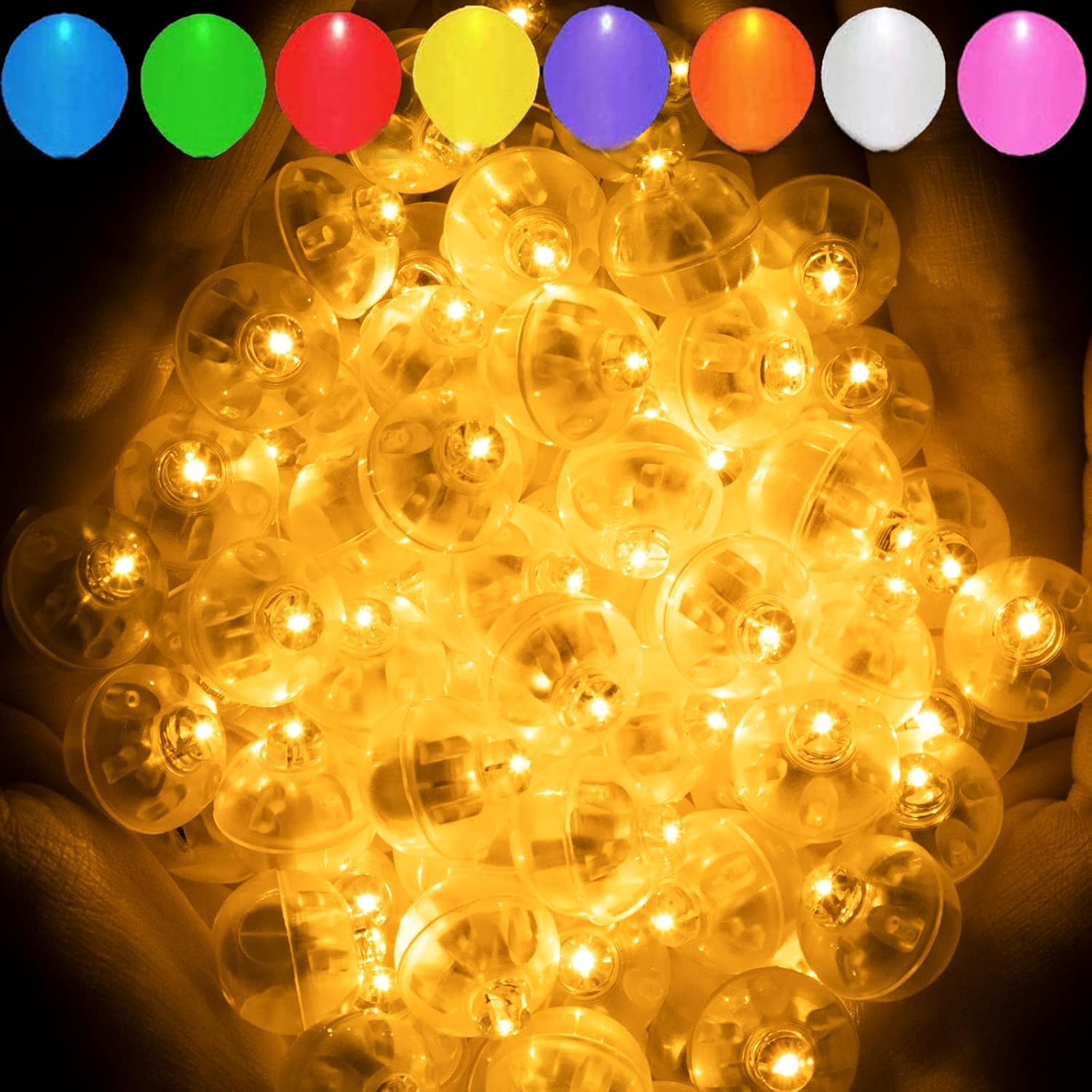 Thumbnail 6 de Aogist Balloon Lights, 100-Pack